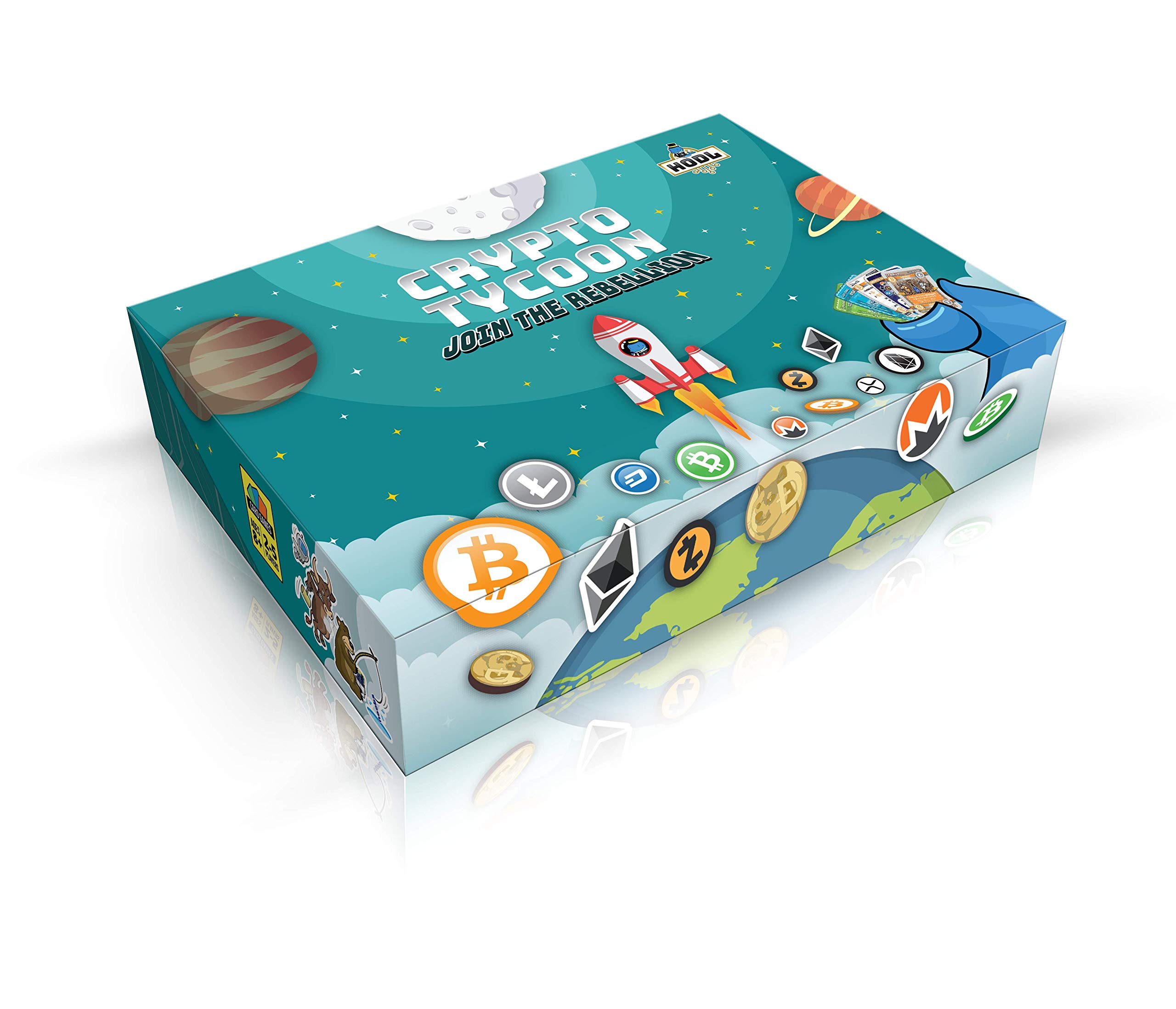 Crypto Tycoon Strategic Card Game for 2-5 Players | Family-Friendly Party  Game : Amazon.sg: Toys