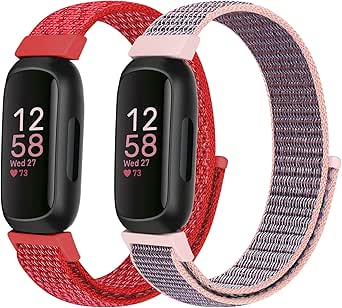 Cinturino Fitbit Inspire Elastico - Nylon Regolabile Per Inspire 2/3/Ace - Foto 14