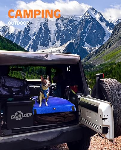 Miniatura 7 de Colchón extra grueso de espuma viscoelástica de 4 pulgadas, tapete de dormir enrollable para cama de campamento, colchón para viajes, camping, sofá,