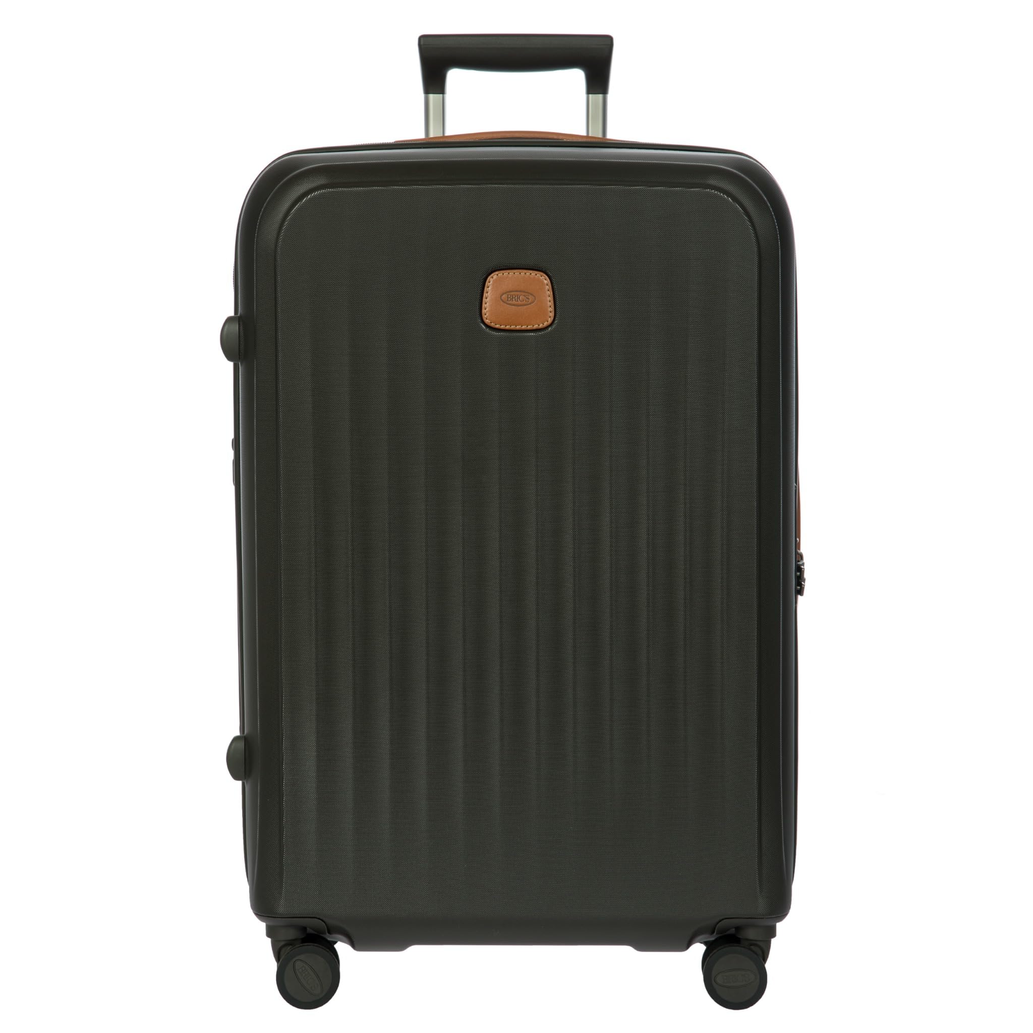 Bric's Taormina Ultra-Light Checked Luggage – Expandable Hard Shell Suitcase with TSA Lock, Anti-Tamper Zippers & 360 Spinner Mobility Wheels - 27
