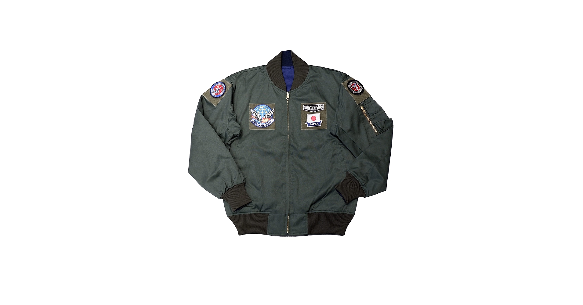 Amazon.co.jp: 航空自衛隊 フライトジャンパー リバーシブル