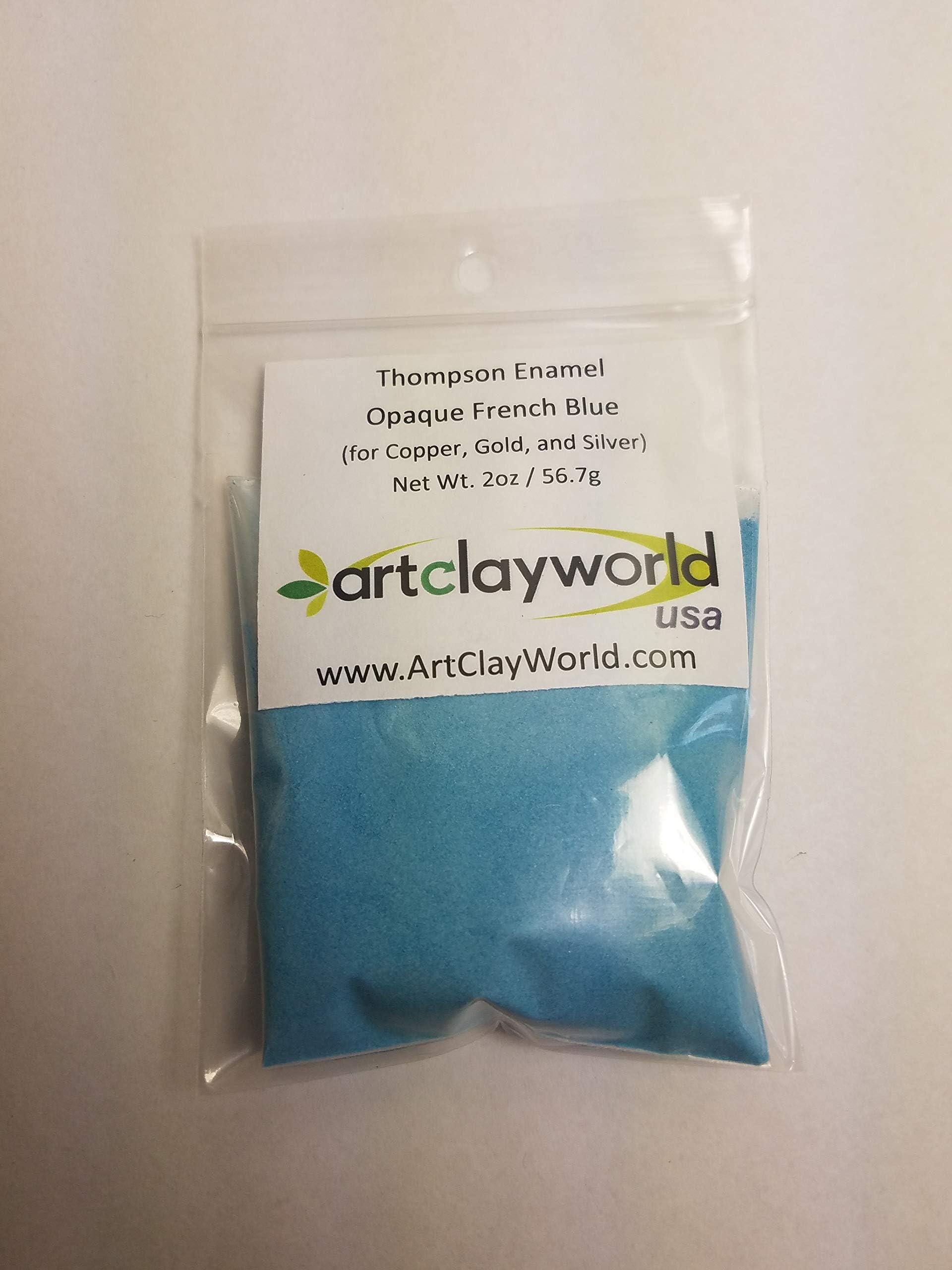 French Blue Enamel, Opaque, 2oz