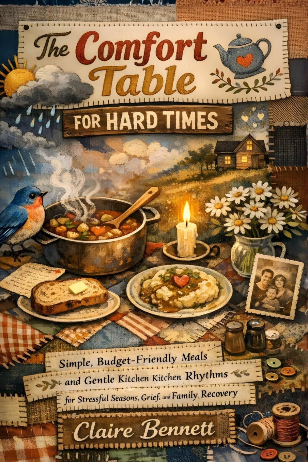 The Comfort Table for Hard Times: Simple, Budget-Friendly Meals and Gentle Kitchen Rhythms for Stressful Seasons, Grief, and Family Recovery