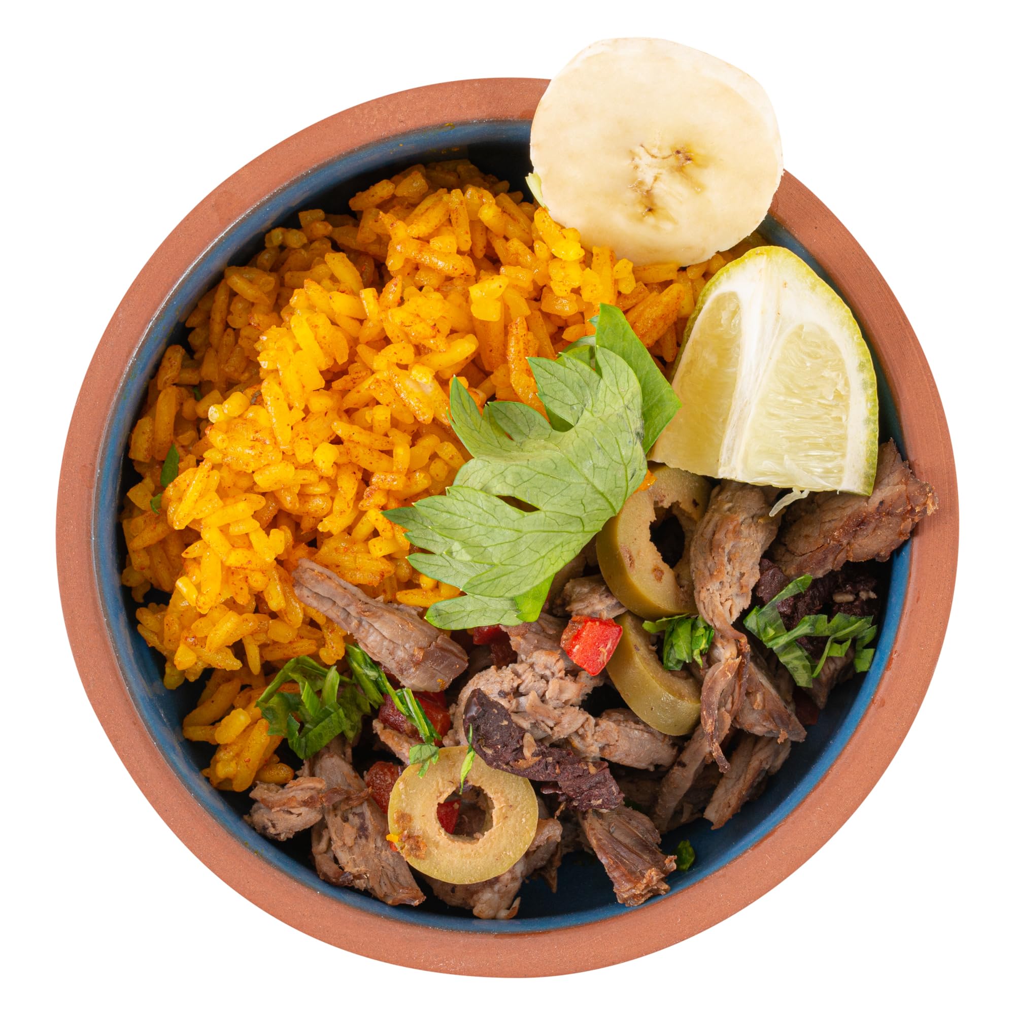 Restaurantware -Terra Tek Cazuelas de terracota de 6.75 onzas, 2 ollas de arcilla esmaltada azul para cocinar, listas para horno, microondas, ollas de terracota para servir, lavavajillas, para cocinar