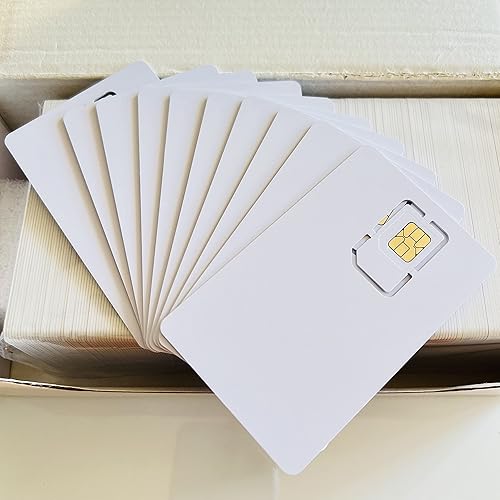 XCRFID - Tarjeta SIM en blanco programable grabable 4G LTE WCDMA GSM Nano Micro SIM Card 2FF 3FF 4FF para operador de telecomunicaciones por XCRFID