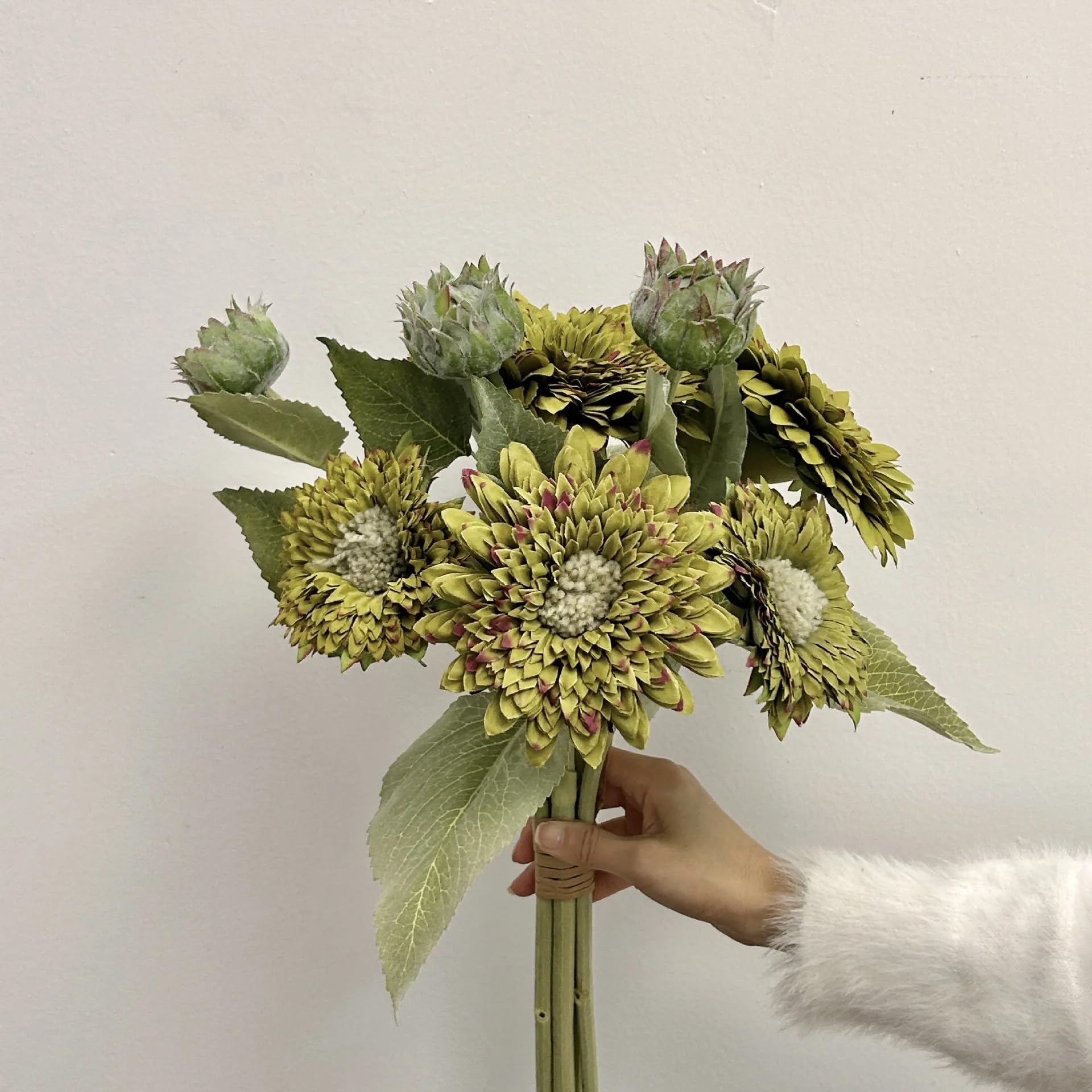 Bouquet de tournesols artificiels en soie fausses fleurs de décoration