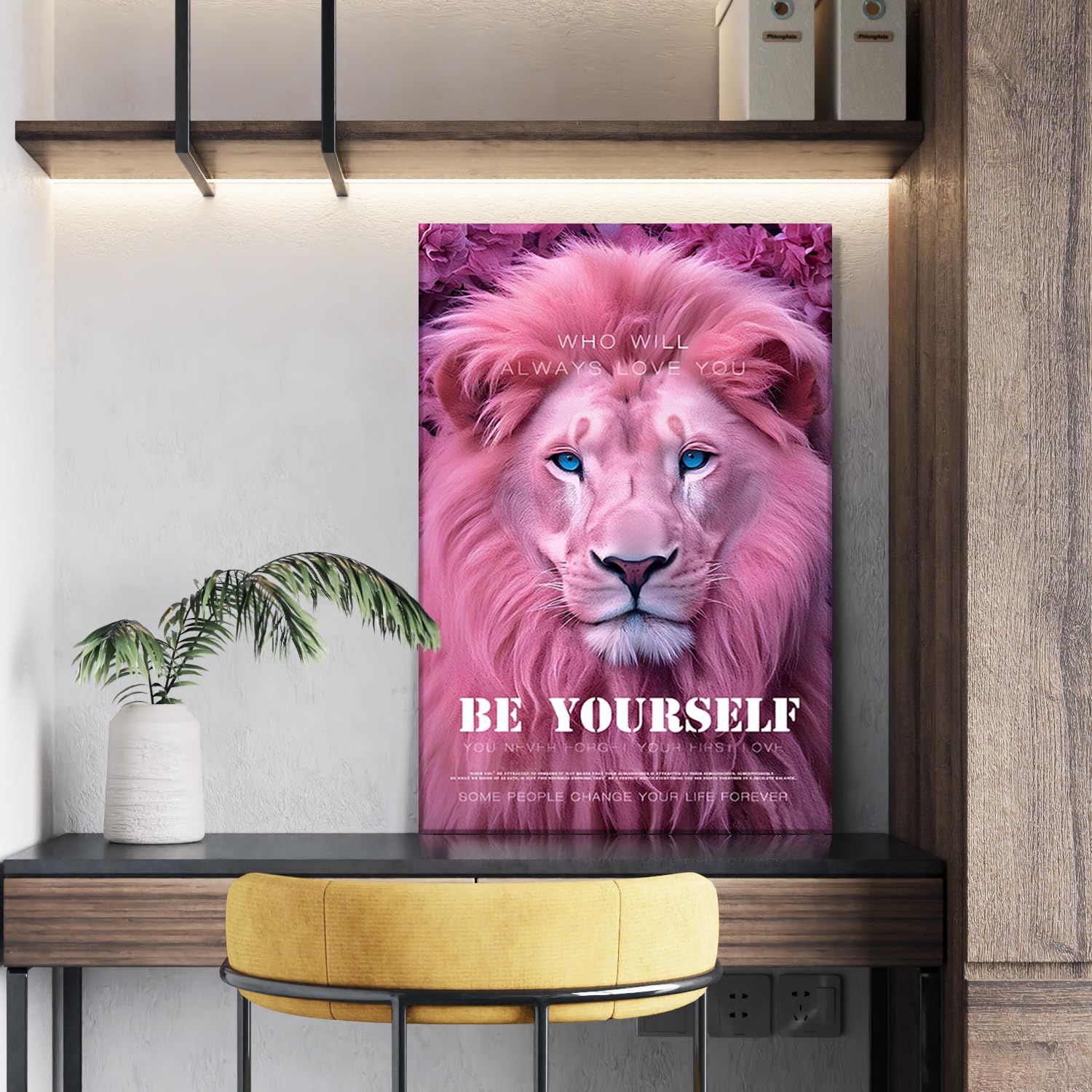 ①ラブブ アート ポップアート キャラクター印刷キャンバス 絵画