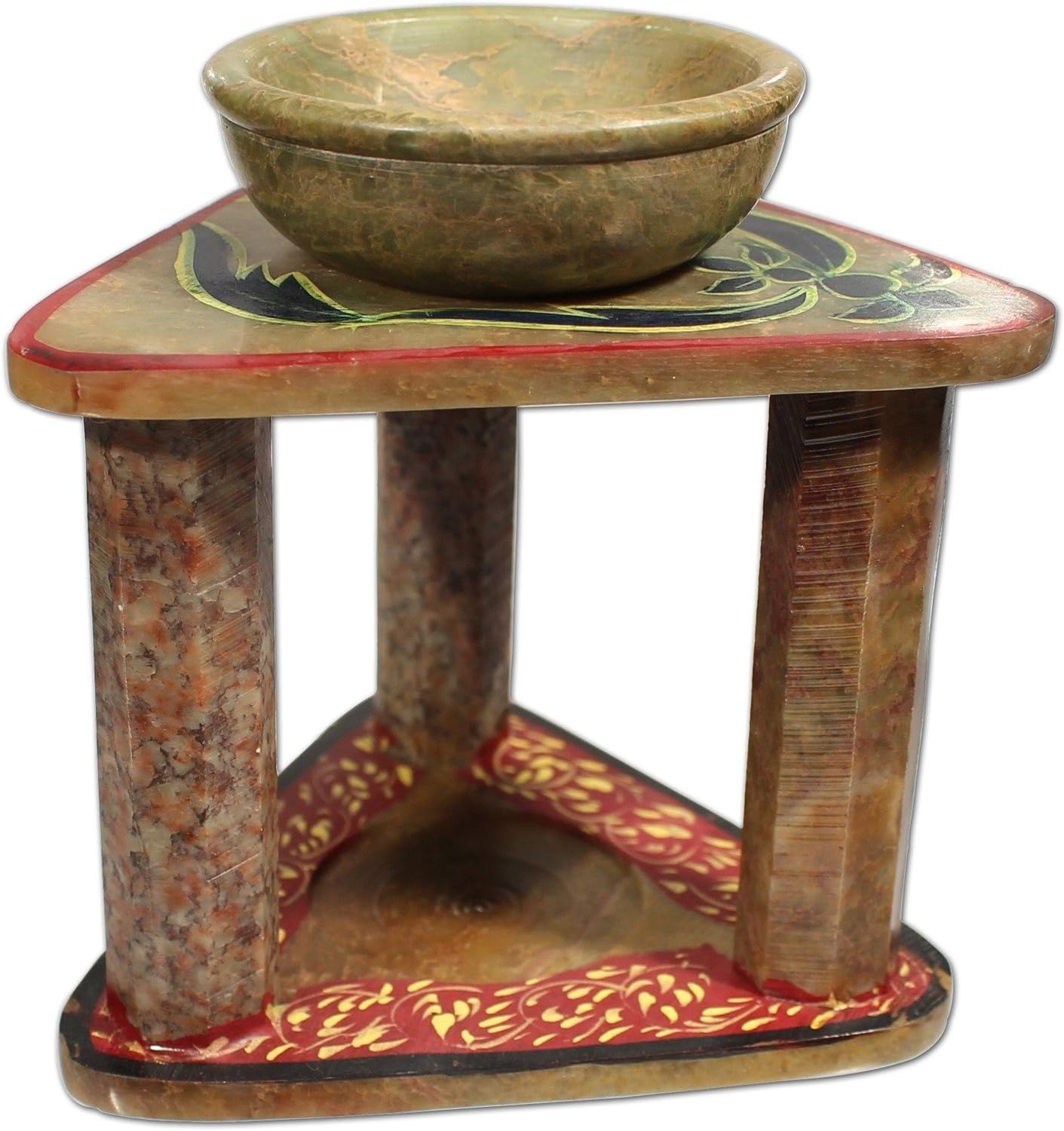 Shamans Market Painted Stone Triangle Essential Oil Diffuser