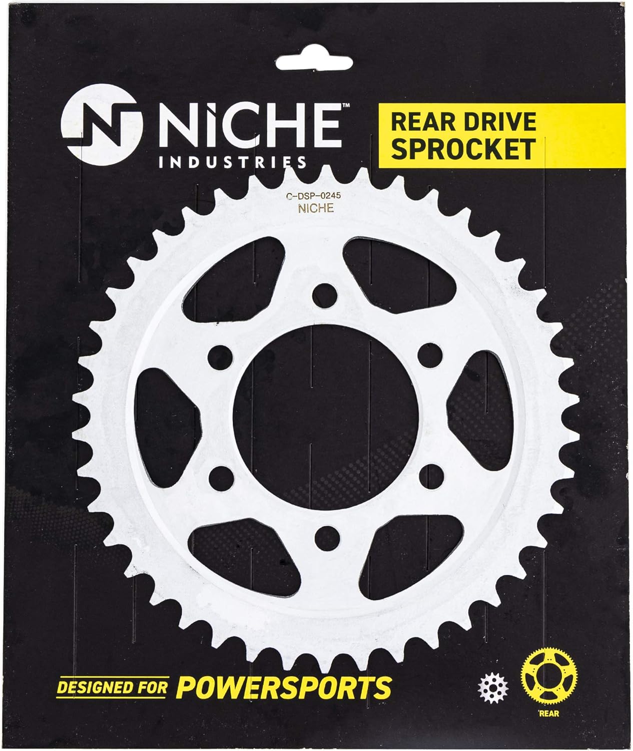 NICHE 525 Pitch 42 Tooth Rear Drive Sprocket for Kawasaki Z1000 Z900RS Ninja ZX7RR