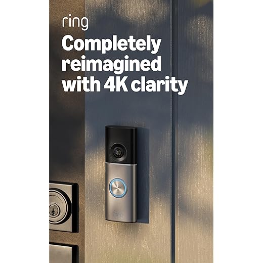 Ring Wired Doorbell Pro with 4K Video