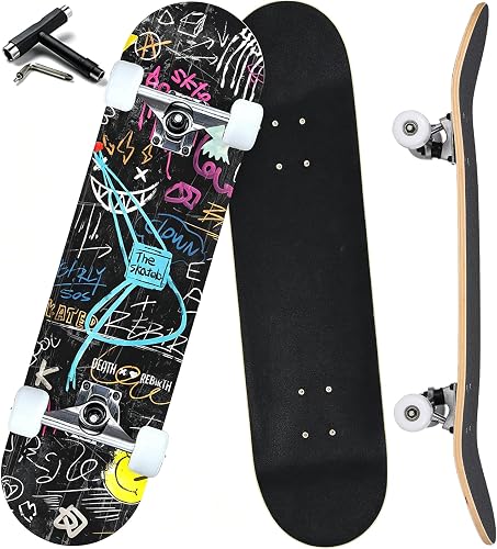 Pro - Patinetas completas para principiantes, niñas, niños, jóvenes, adolescente