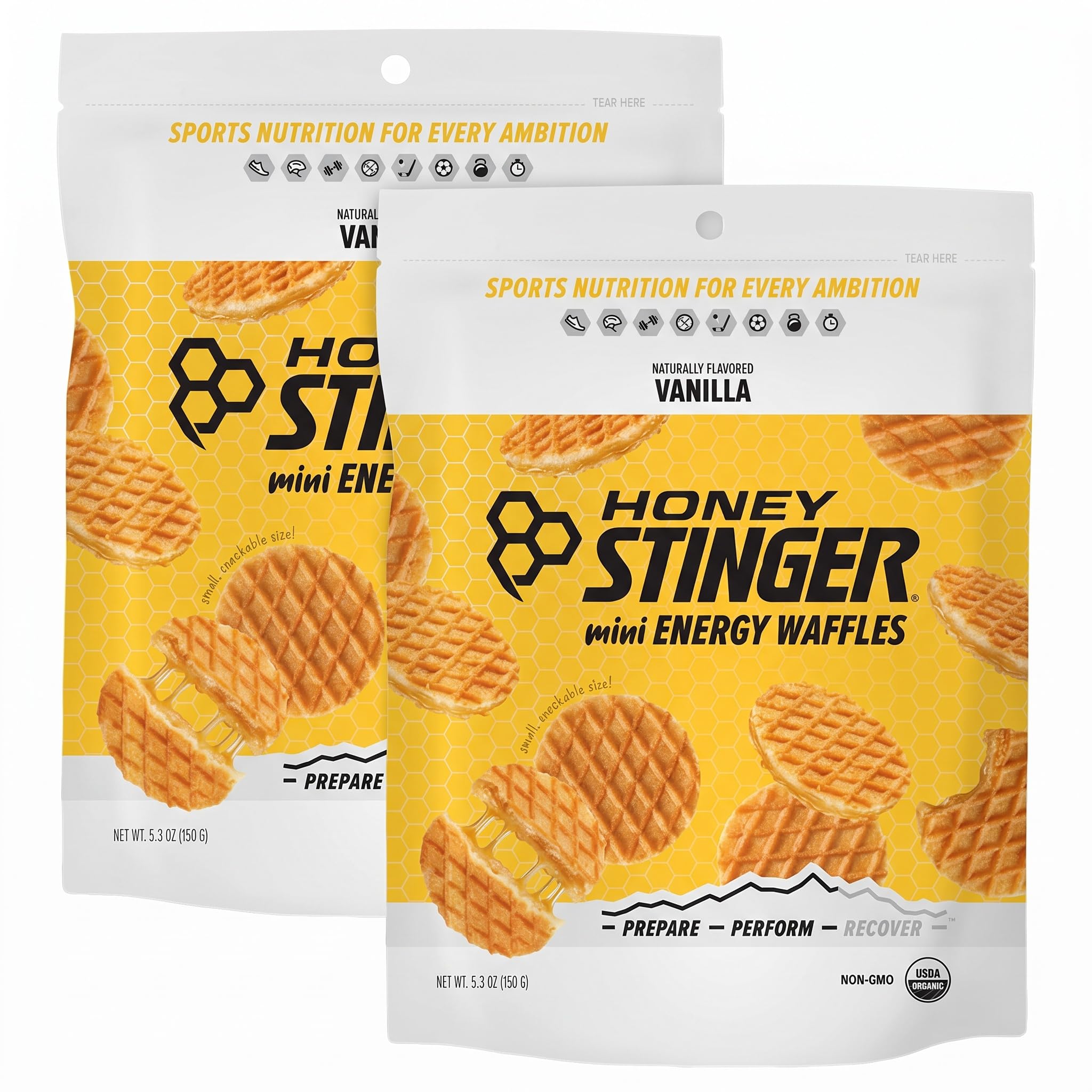 Honey Stinger Performance Fuel Sampler Pack, Gluten Free, for Exercise, Running and Performance, Sports Nutrition for Home & Gym, Pre and Mid Workout, Pack of 13 — Amazon image 26