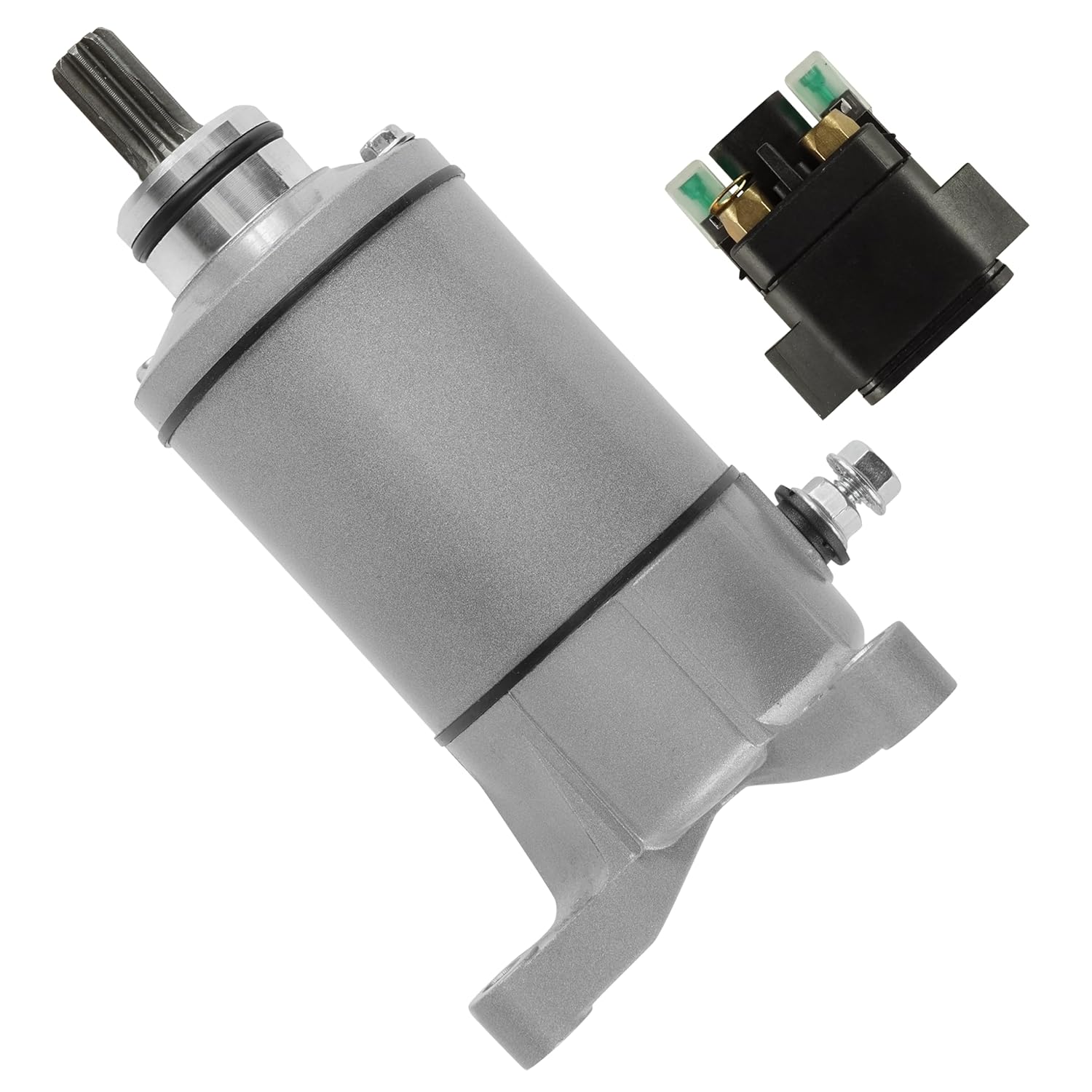 Caltric Starter & Relay Solenoid Compatible with Suzuki Ltf250 Lt-F250 Quad Runner Ozark 2003-2009