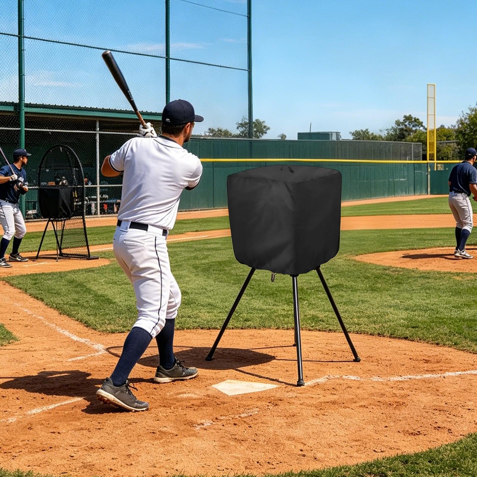 Générique Schutzhülle für Baseballwerfer – Staubdicht, winddicht | Schutzhülle für Ballwerfer, Jugendliche, Anfänger, Fortgeschrittene Spieler, Garage, Haus