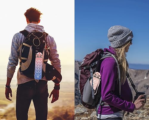 Miniatura 7 de Enerbone Botella de agua de 32 onzas con tiempos para beber y pajita, botellas de agua motivacionales con correa de transporte, a prueba de fugas