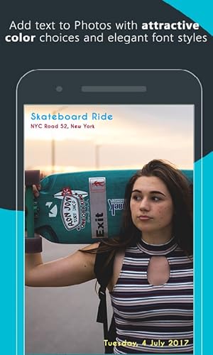 Adicionar texto e carimbo de data / hora em fotos da galeria