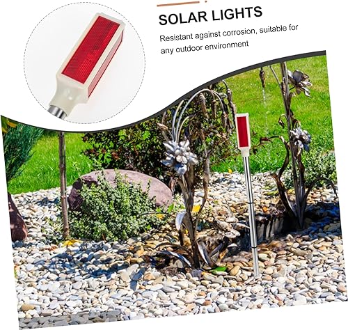 Miniatura 5 de Luz solar para exteriores, lámpara solar para exteriores, luces solares para pasarela, luces solares para aceras, luces de marcador reflectantes,