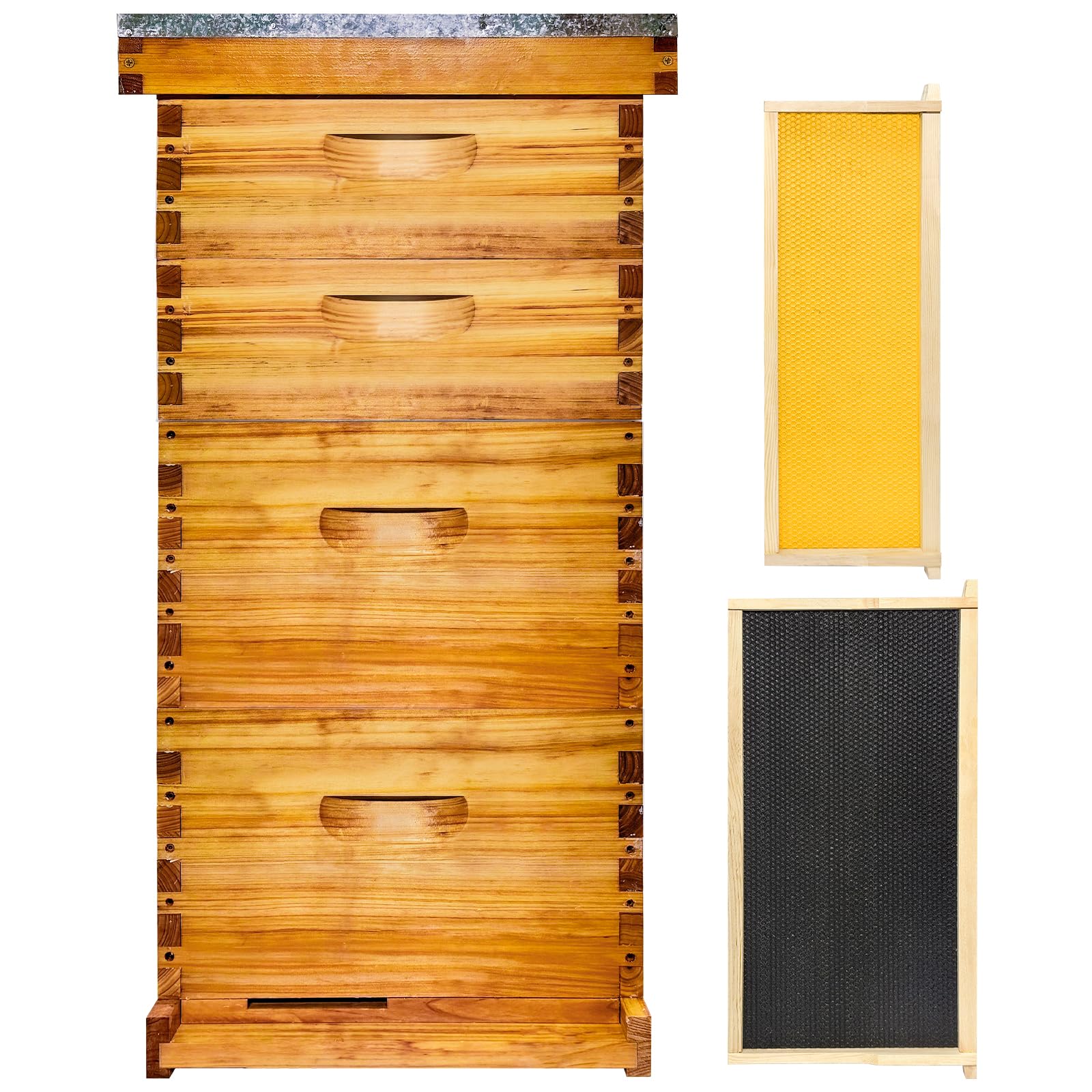 Amazon.com: Hiveaura 10 Frame Langstroth Bee Hive Beeswax