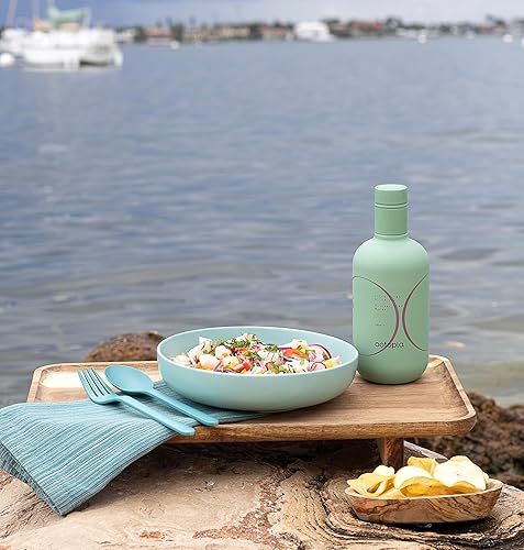 Miniatura 3 de Ootopia Aceite de oliva virgen extra griego, aceite de oliva de manaki prensado en frío hecho de aceitunas de manaki 100% puras de cosecha temprana,