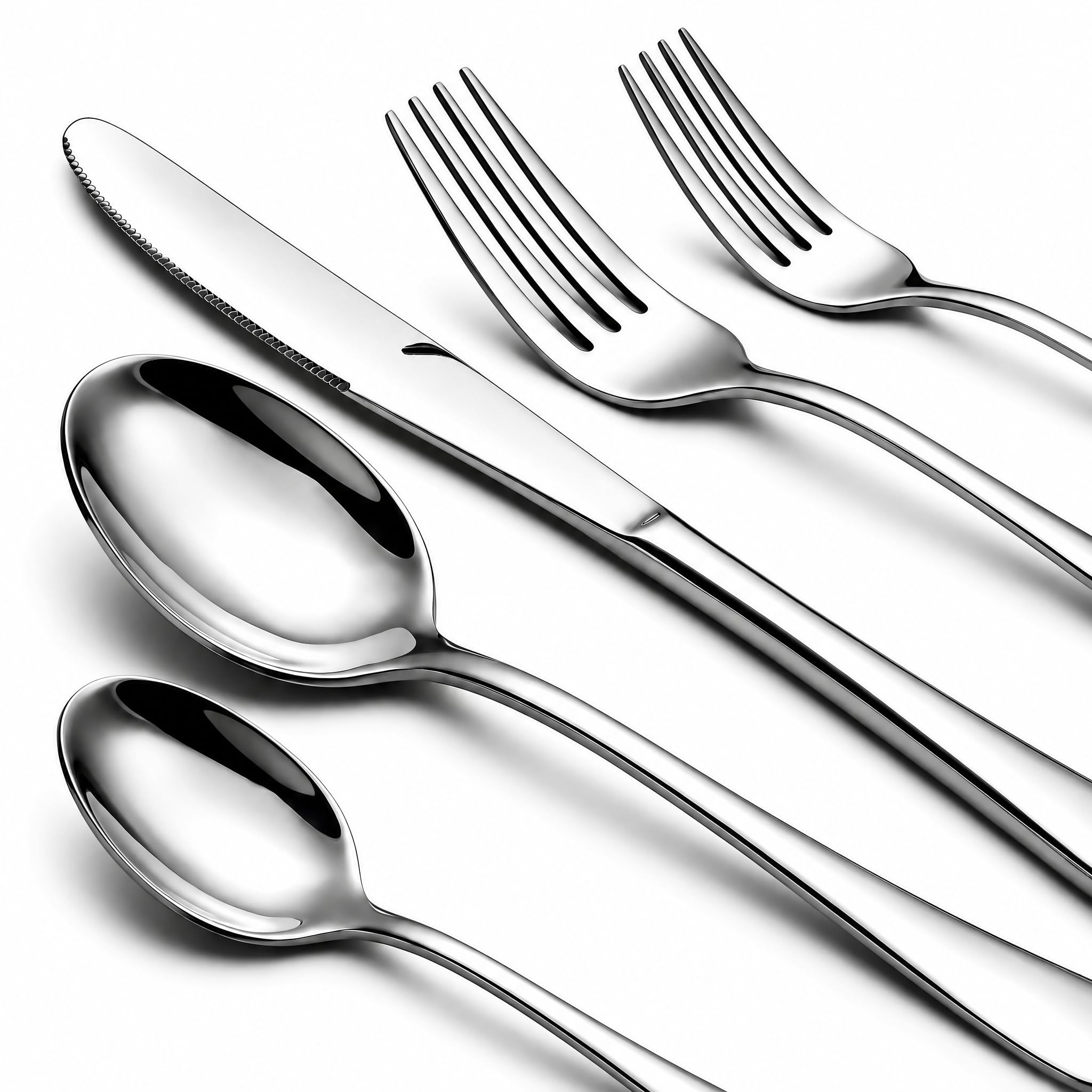 NICE KITCHEN 40-Piece Silverware Set