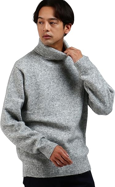 タートルネック ニット