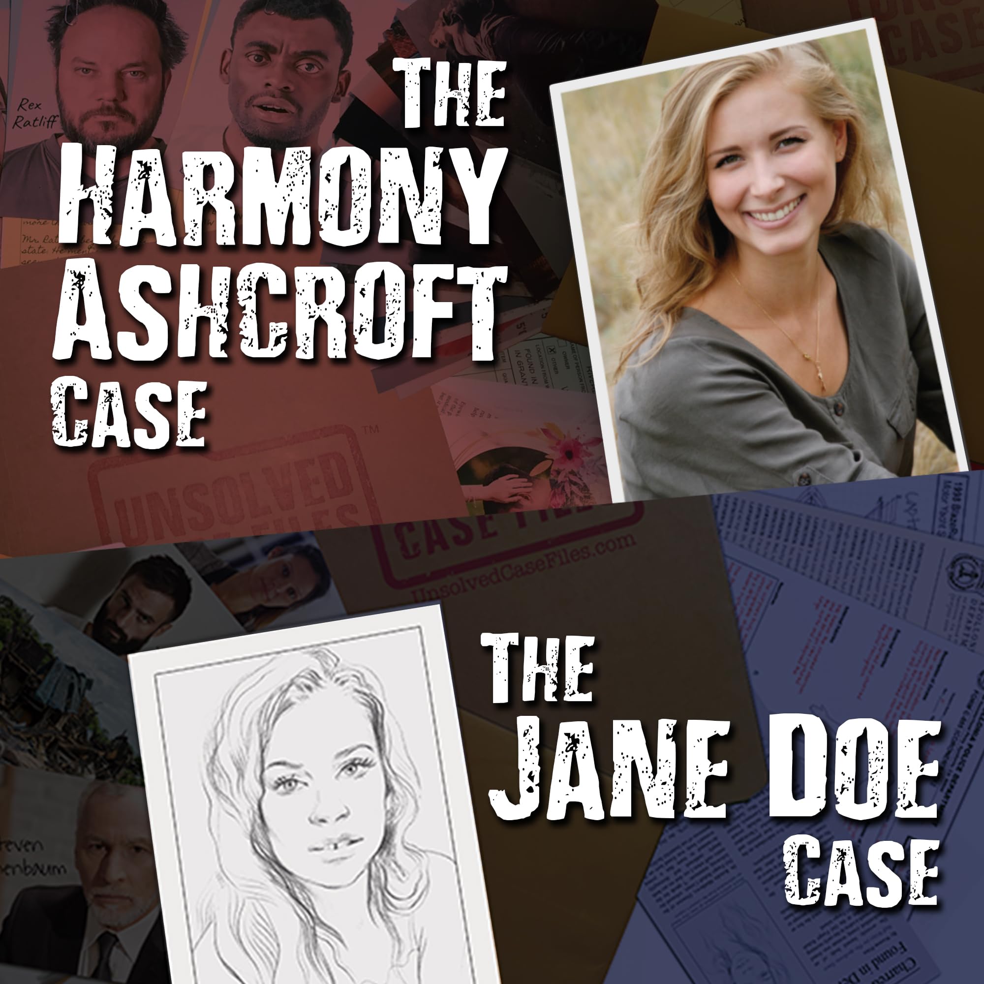 Unsolved Case Files - 2 Koffer Bundle - Harmony Ashcroft und Jane Doe Cases