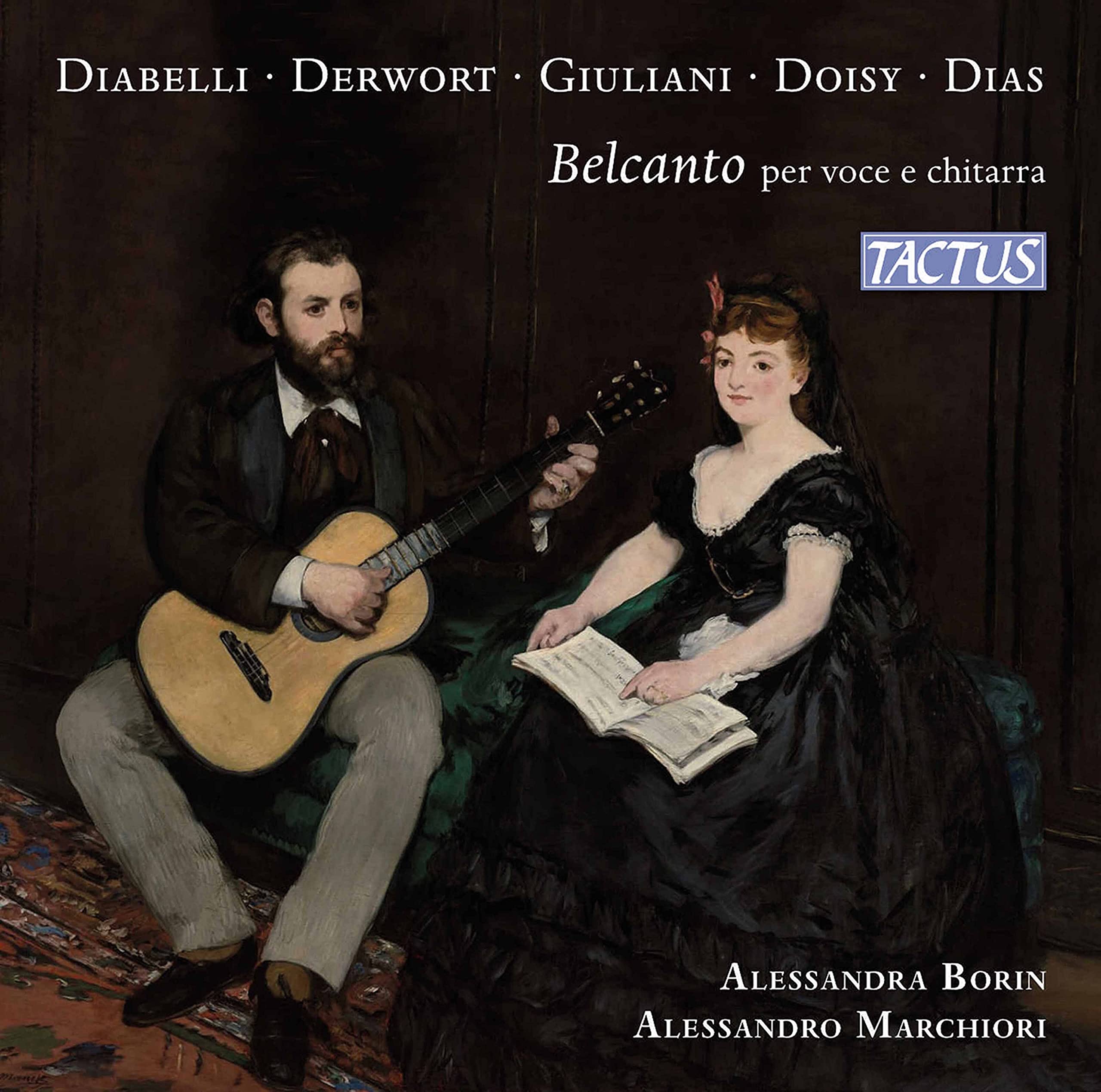 Borin / Marchiori Belcanto Per Voce E Chitarra CD New 8007194107524