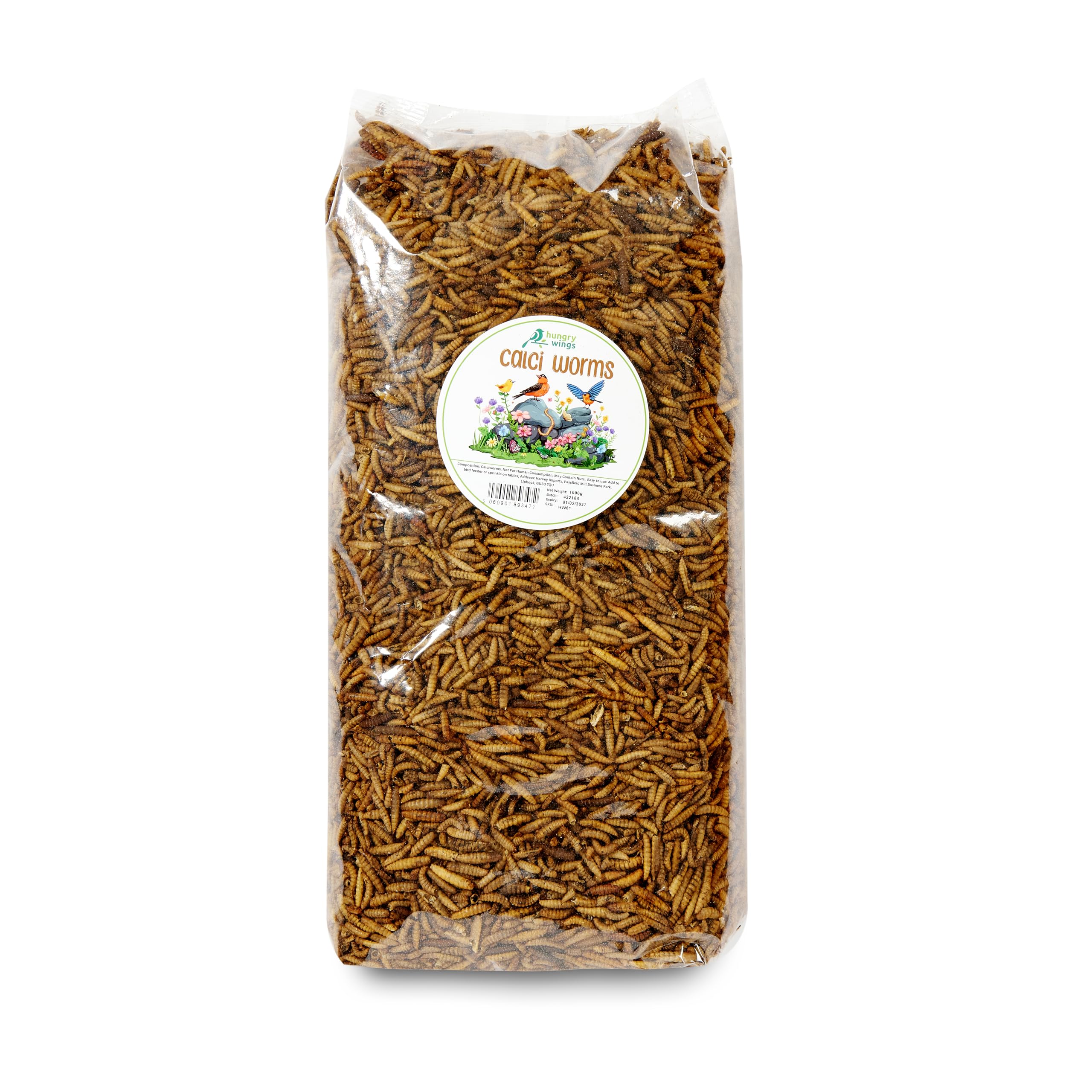 Wild Bird Food (1kg, Calci Worms)