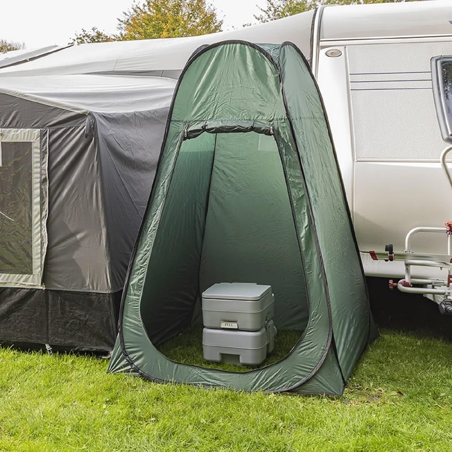 Campingtoilette 20L Reisetoilette Chemietoilette WC tragbar Mobil mobiles H 42cm