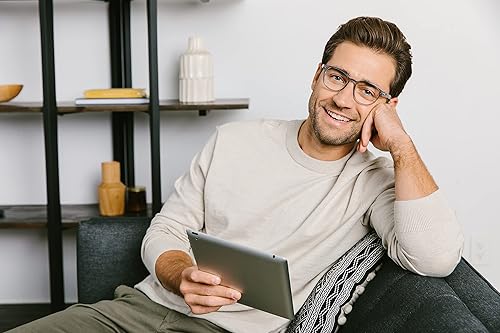 Miniatura 4 de Peepers by PeeperSpecs Orion Round Blue Light Blocking Reading Glasses