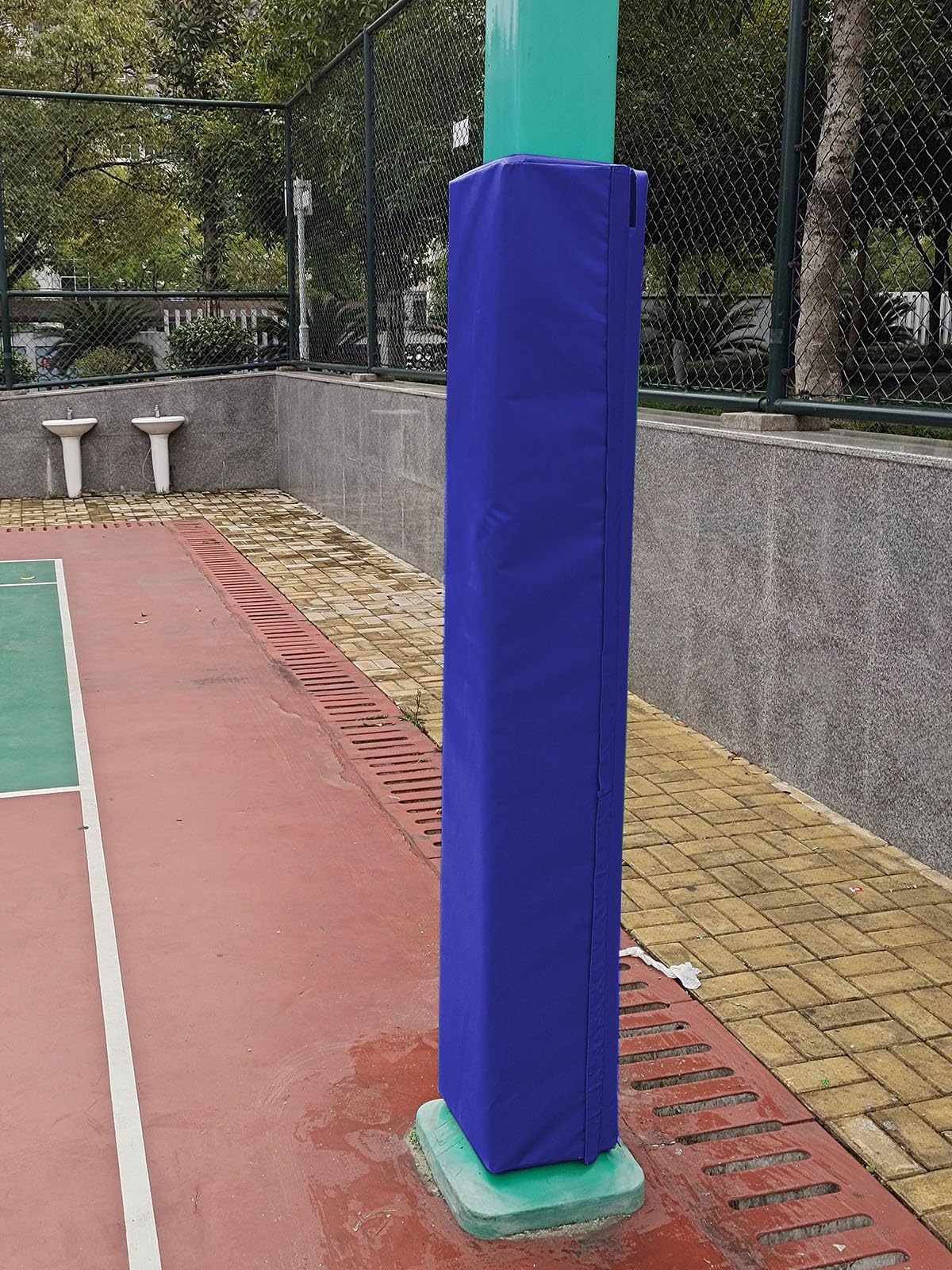 Ochrona słupka antykolizyjnego – folia ochronna na siłownię i plac zabaw odporny na uderzenia sprzęt do zapobiegania urazom dla dzieci i dorosłych niezbędny sprzęt bezpieczeństwa