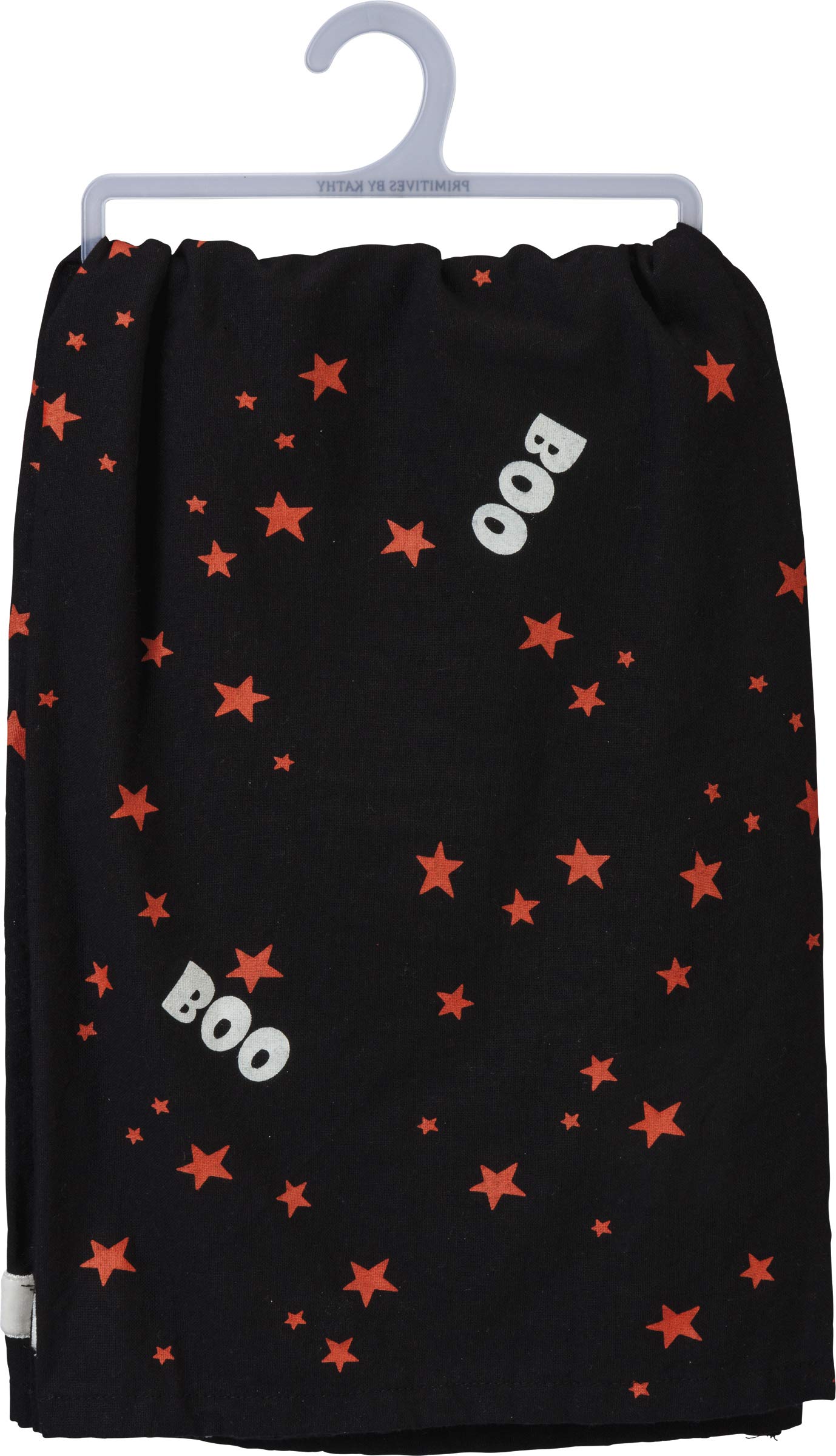 Primitives by Kathy Retro-Inspired Halloween Dish Towel, 28 x 28-Inch, Boo