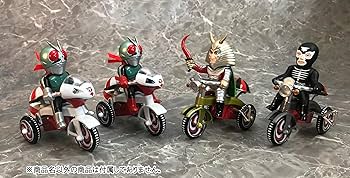 ショッカービッグ&ミニフィギュア3体セット Amazon.co.jp: アート・ストーム EX三輪車 ショッカー骨戦闘員 B