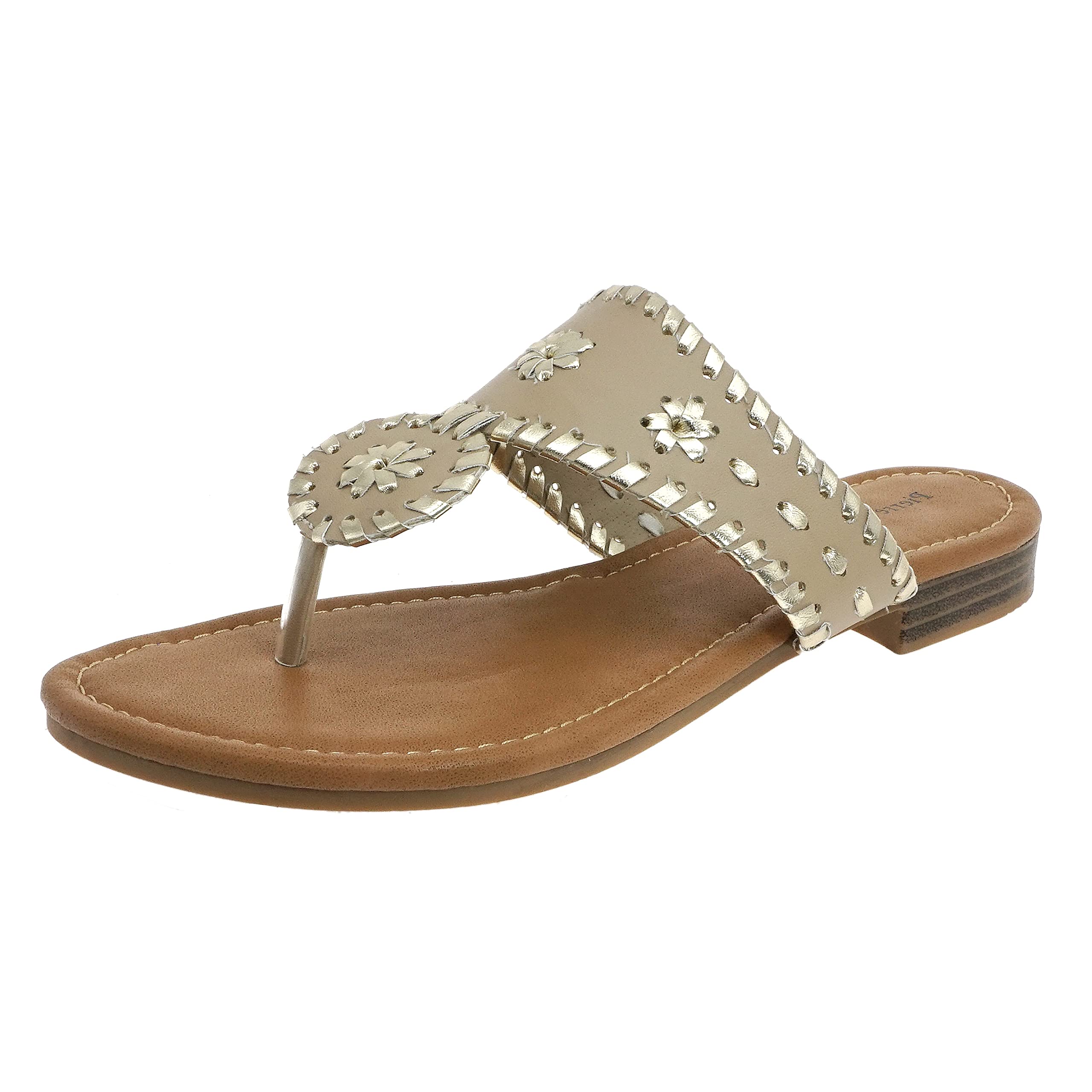 Pierre Dumas Women's Rosetta Slip-on Sandals