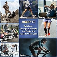 Vista 5 de Calcetines de compresión de punta abierta con cremallera, 2 pares de calcetines de compresión de pantorrilla hasta la rodilla de 15-20 mmHg