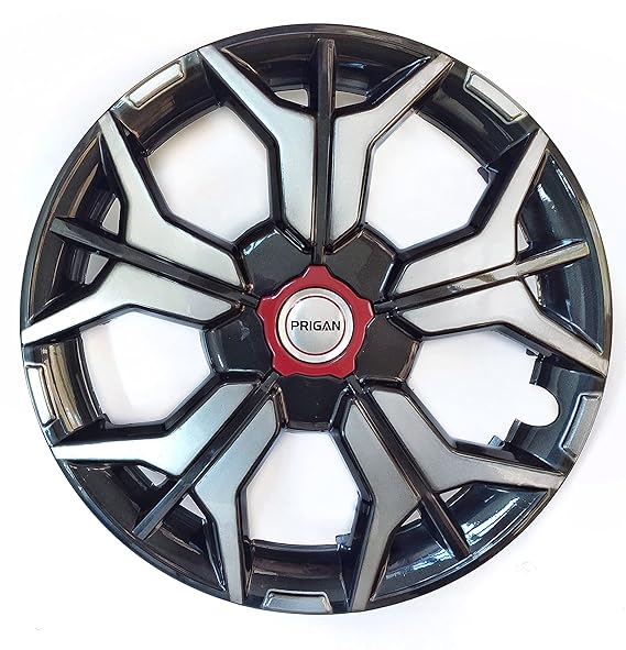 PRIGAN Nexon Grey Silver 16 Inch Wheel Cover for TATA Nexon (Set of 4