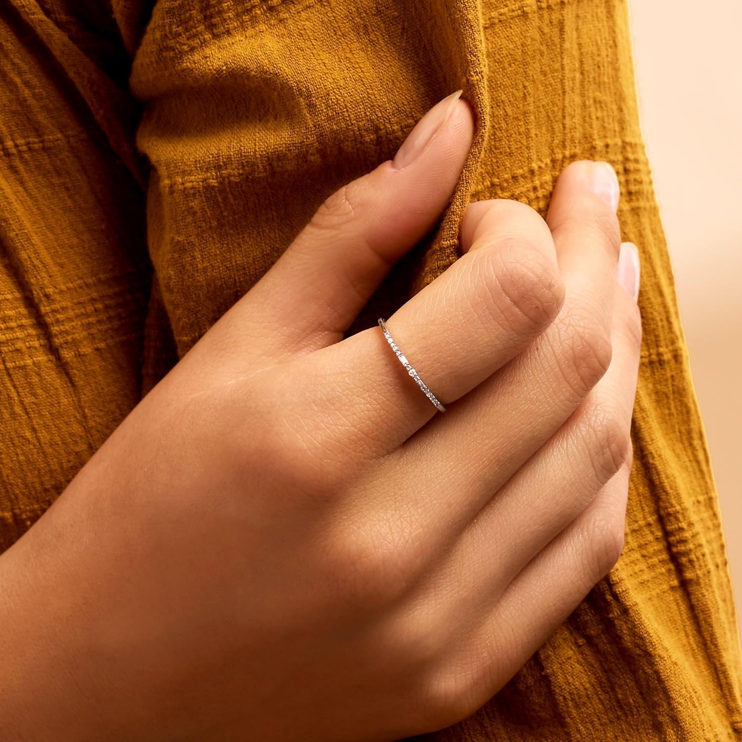 Pure Collection by Ross-Simons Diamond Ring in Sterling Silver