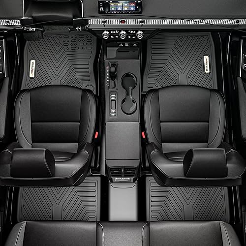 Miniatura 2 de YITAMOTOR Alfombrillas para Jeep Grand Cherokee (Non L) 2022-2024, ajuste personalizado, TPE para todo tipo de clima, accesorios de primera y 2da