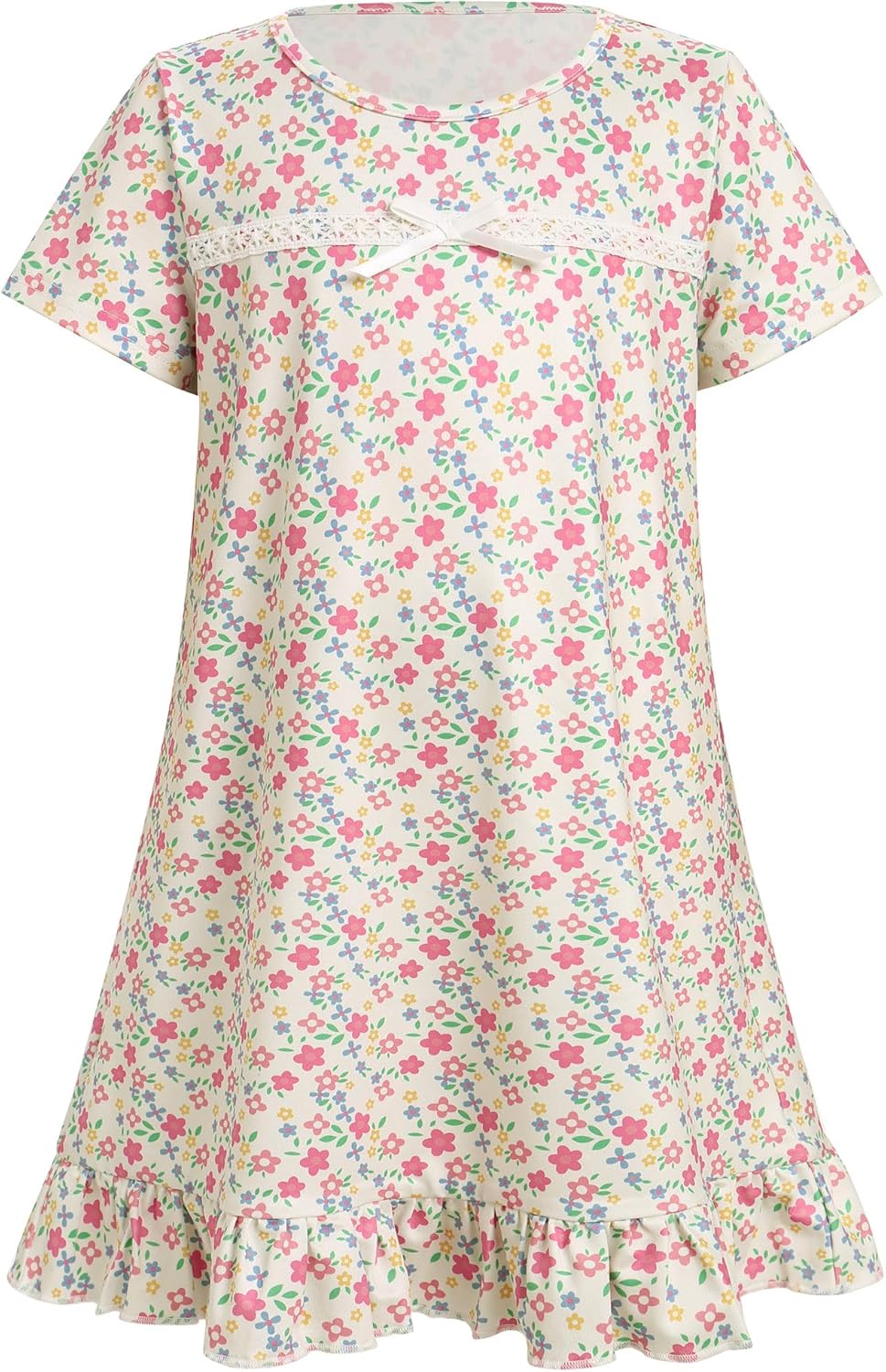 Old Lady Costume for Kids Girls Grandma Dress with Cardigan 100 Days of School Costume Halloween Fancy Dress Outfit - Image 4