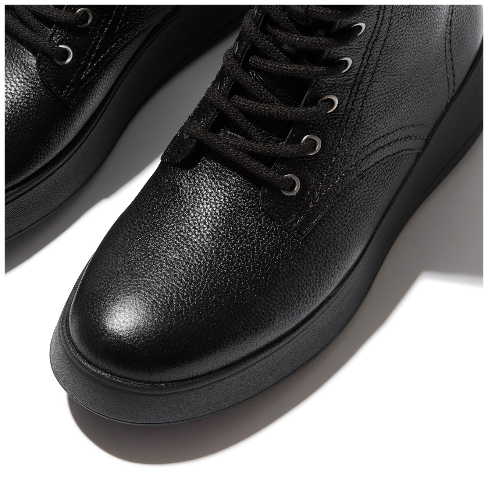 Fitflop F-Mode Stitch Warm Tumb. Leather Laced Ankle Boots, Botas Cortas al Tobillo Mujer