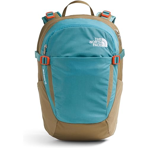 The North Face Basin 15 Liter Technical Pack, River Ice/Cedar/Lava Red, One Size