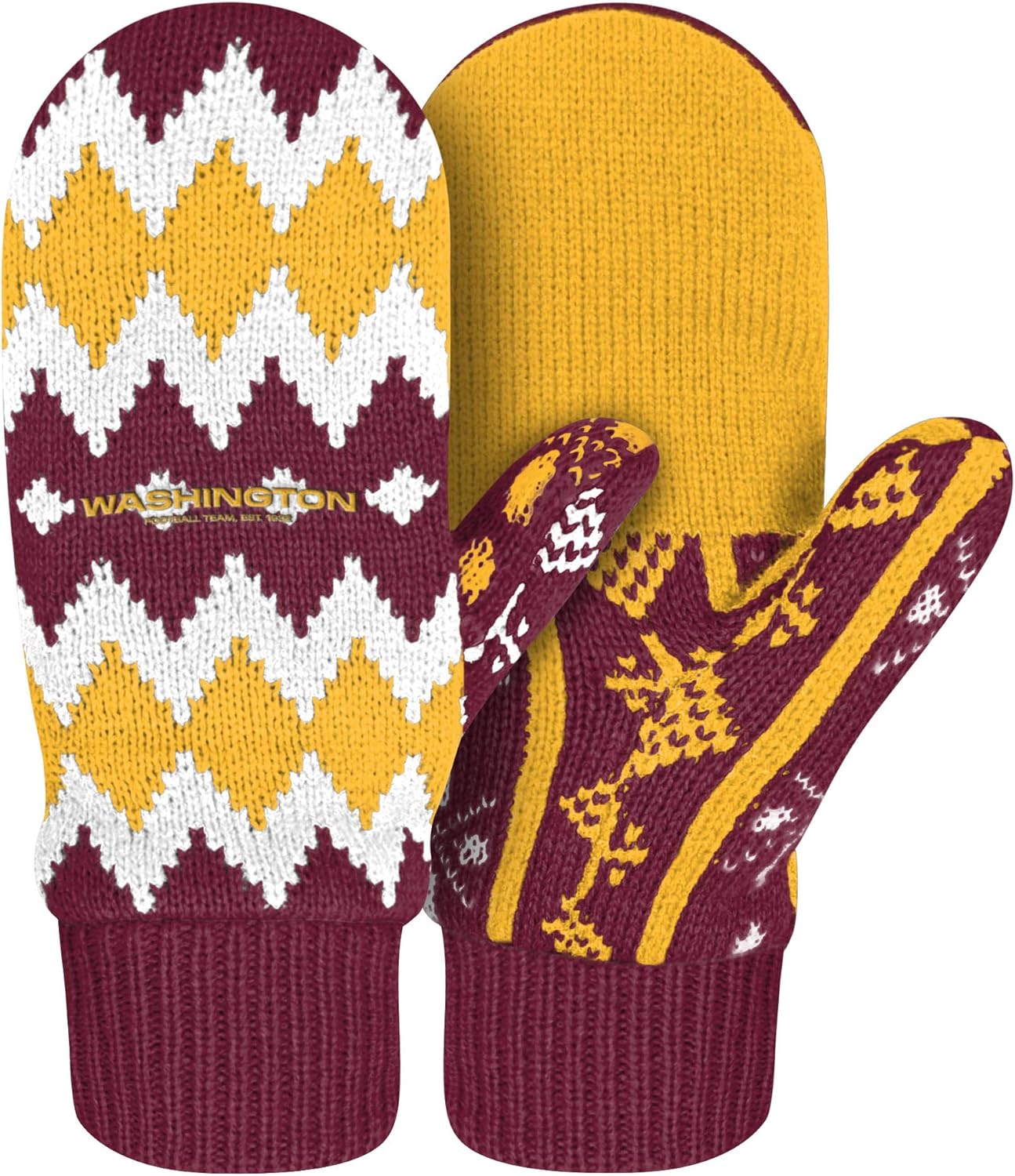 foco NFL womens Team Logo Mittens