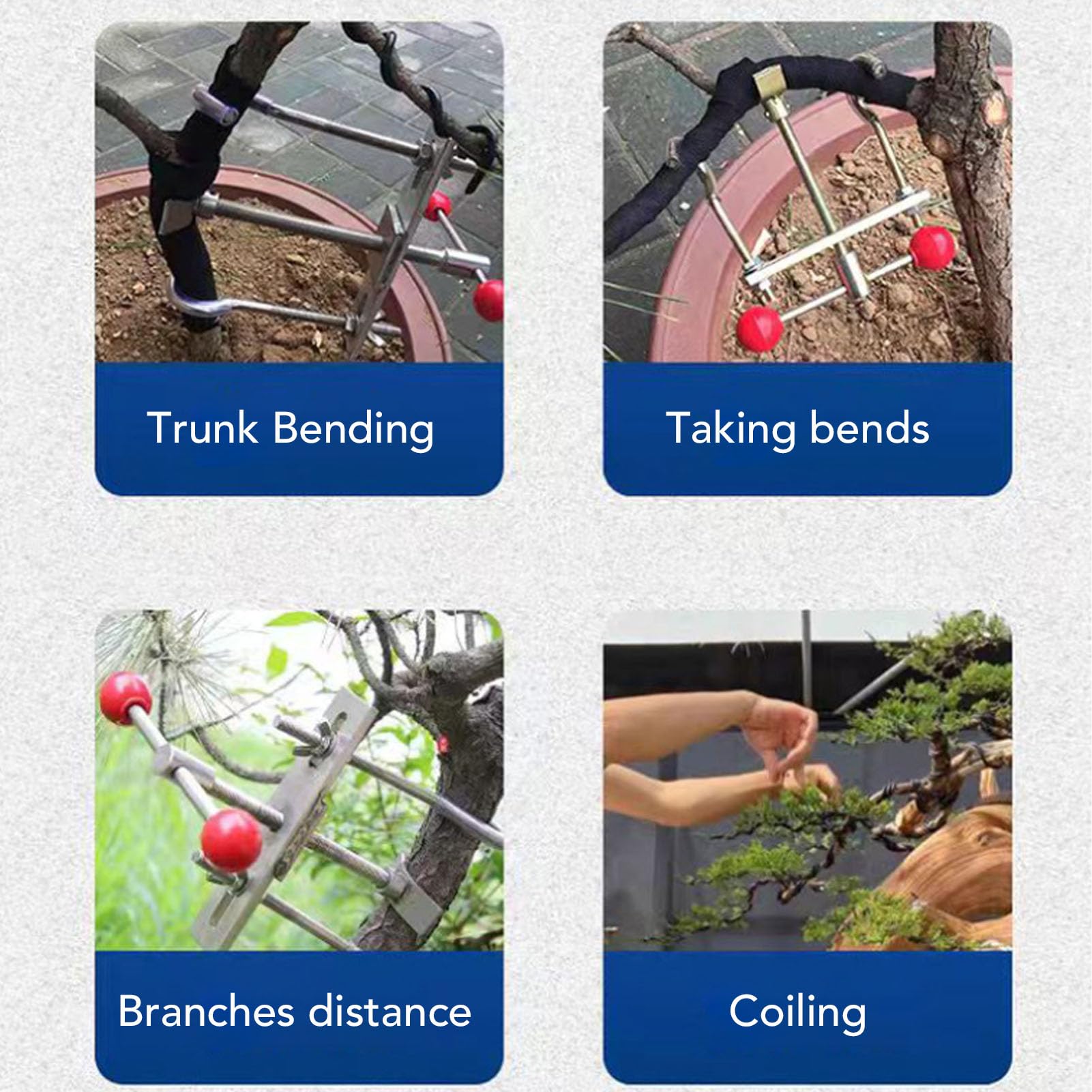 CCYLEZ Bonsai Branch Bender, Tree Branch Modulator Drunk Drunk Caping Tool do Bonsai Gardening Landscaping