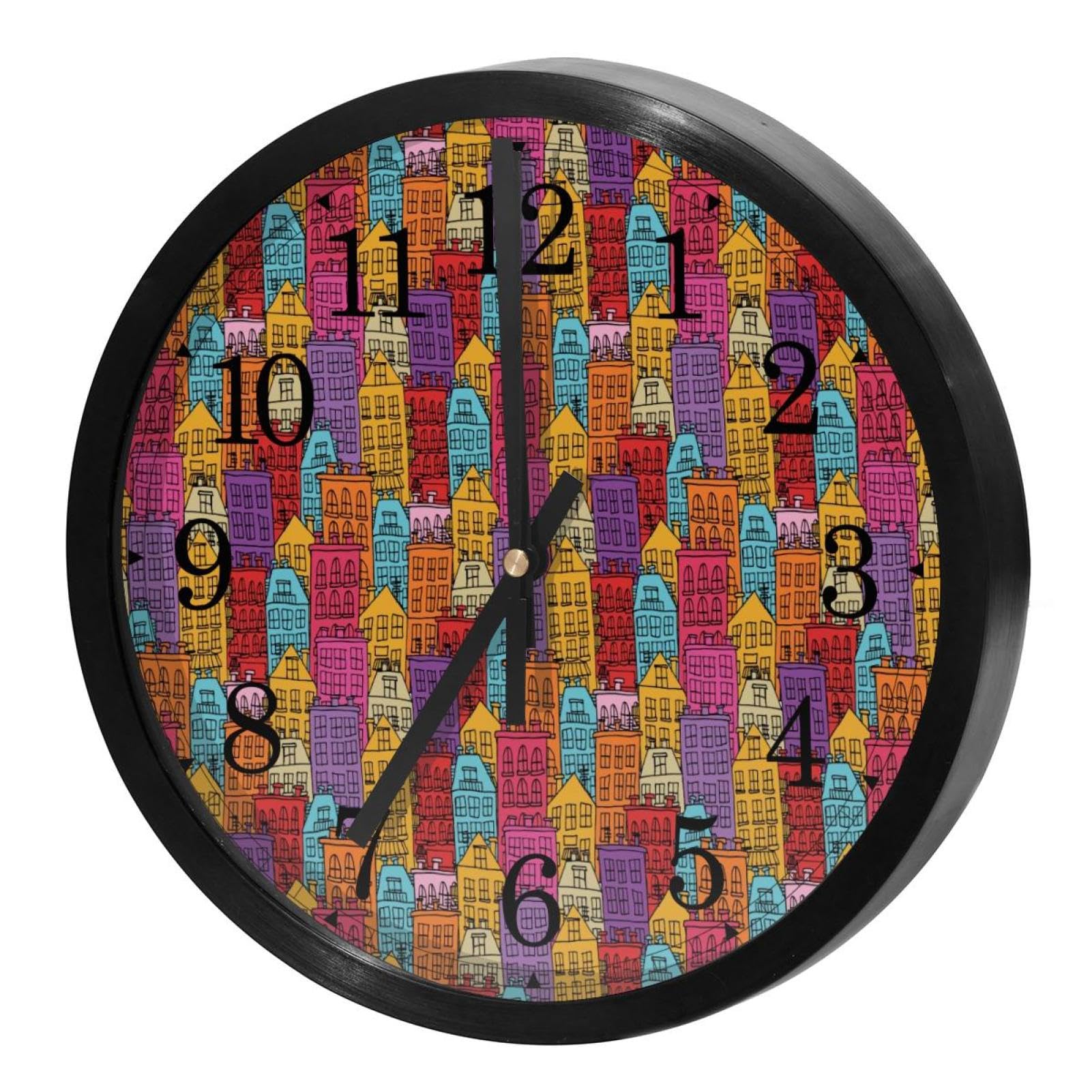 Horloge murale silencieuse à quartz pour stopper le tic-tac dans la chambre