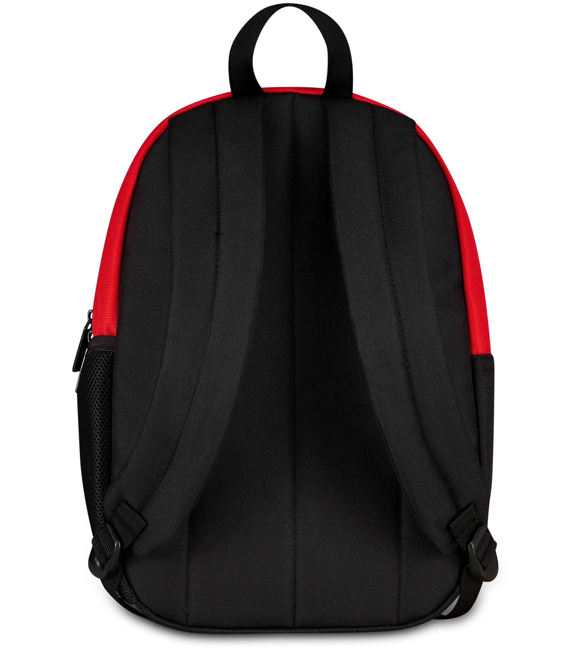 Seven Zaino Small Milan, Nero, 14 L, Zainetto monoscomparto, Tasca frontale, Tasca laterale portaborraccia, Scuola, Asilo, Tempo libero, Bambini, Ragazzi e adulti, Calcio, Prodotto ufficiale
