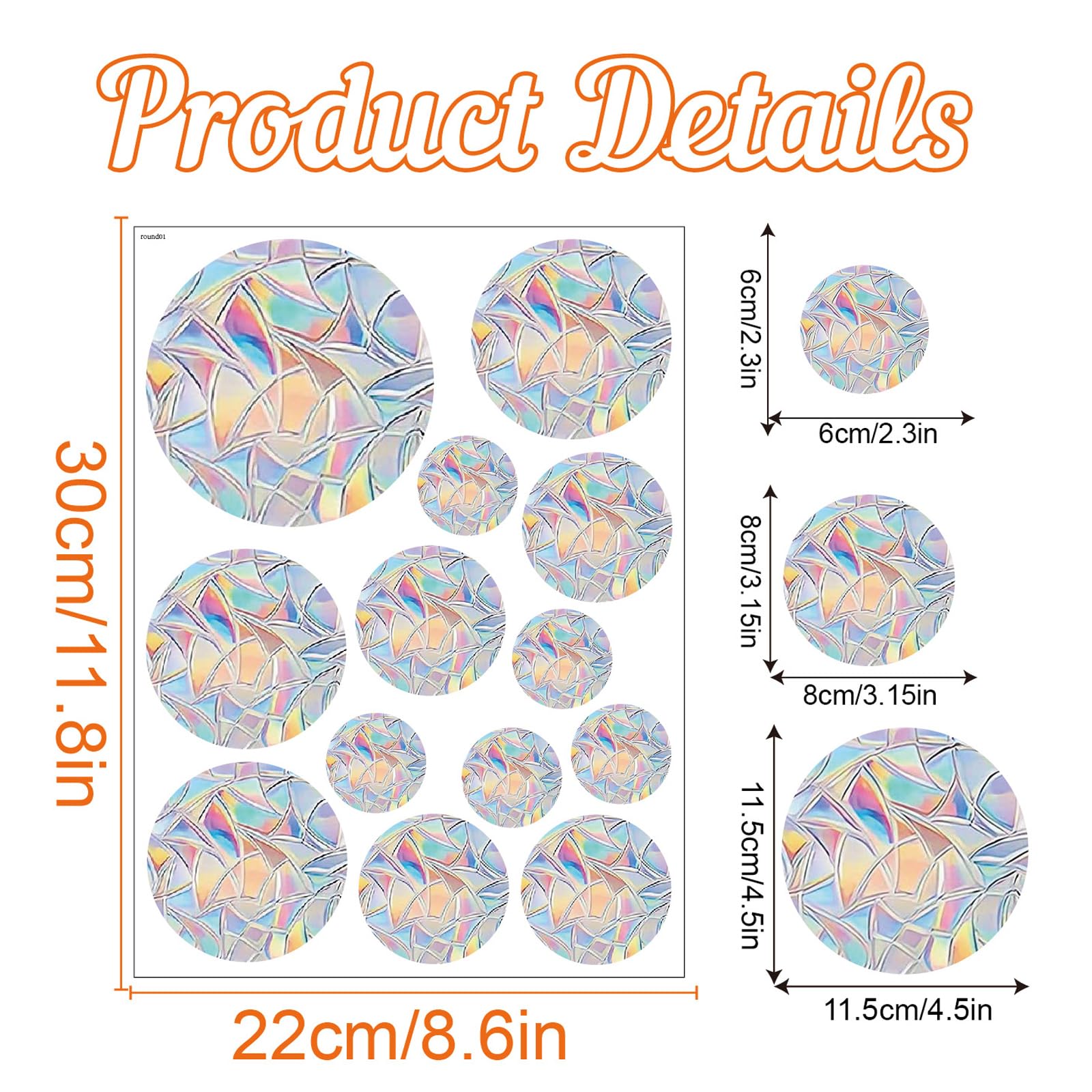 DOPENSPI Schmetterling Suncatcher - 38 Stück Fensteraufkleber Vogelschutz Bunt