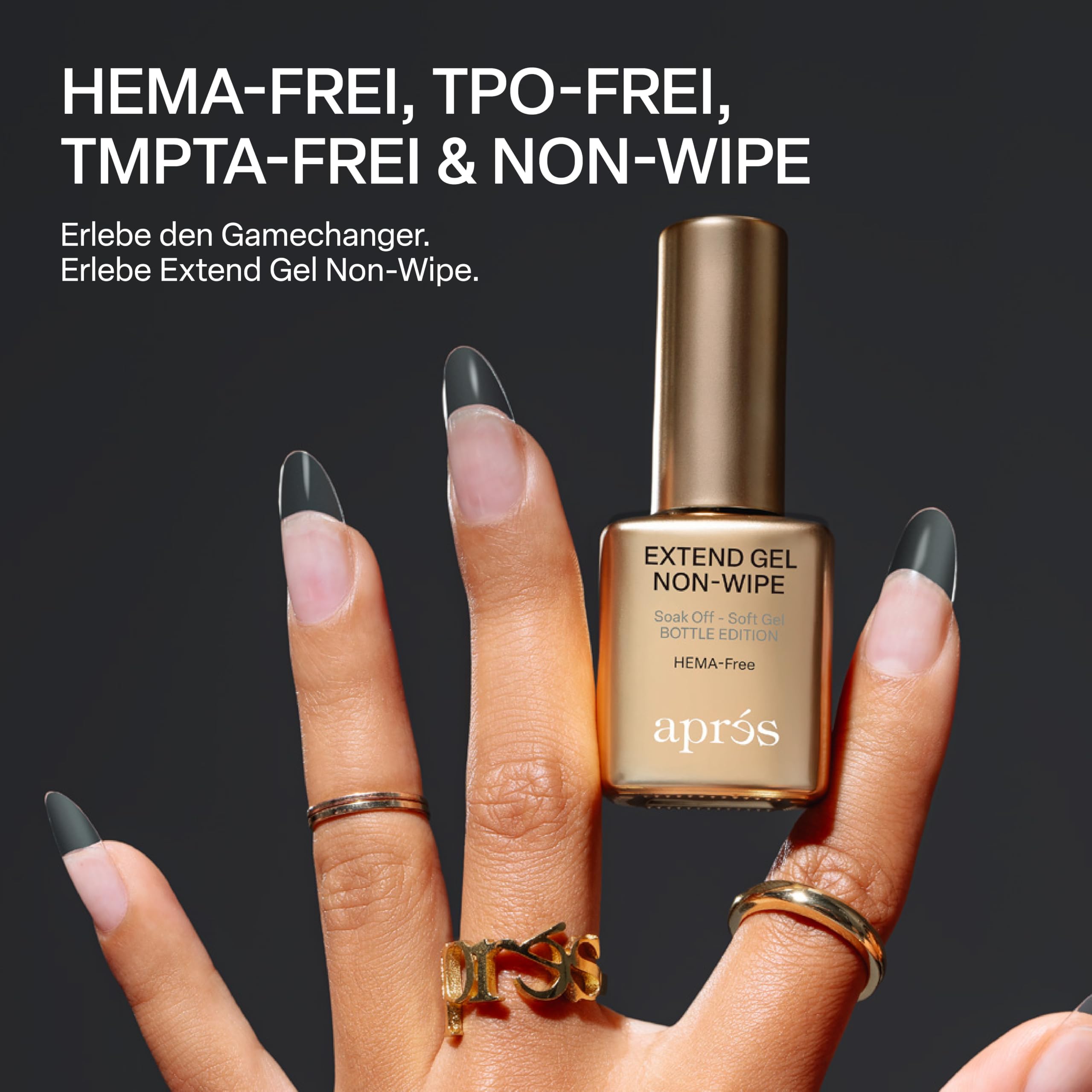 Aprés Extend Gel Non-Wipe Gel-X Kleber, 15 ml | HEMA- & TPO-freier Gel-X Kleber, Soak-Off