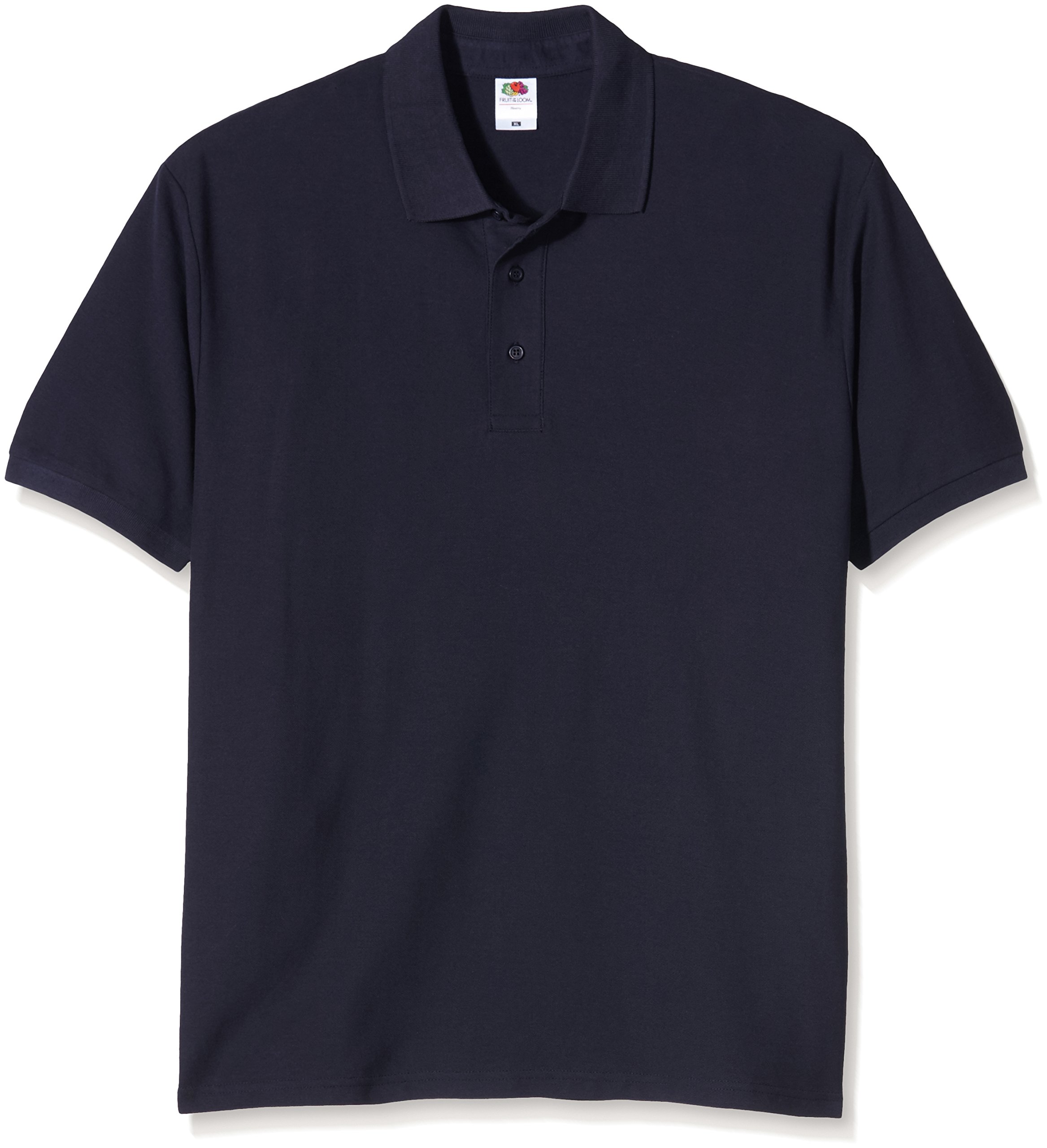 Fruit Of The Loom Men's Deep Navy Premium, Heavy Polo Shirt, XXX-Large
