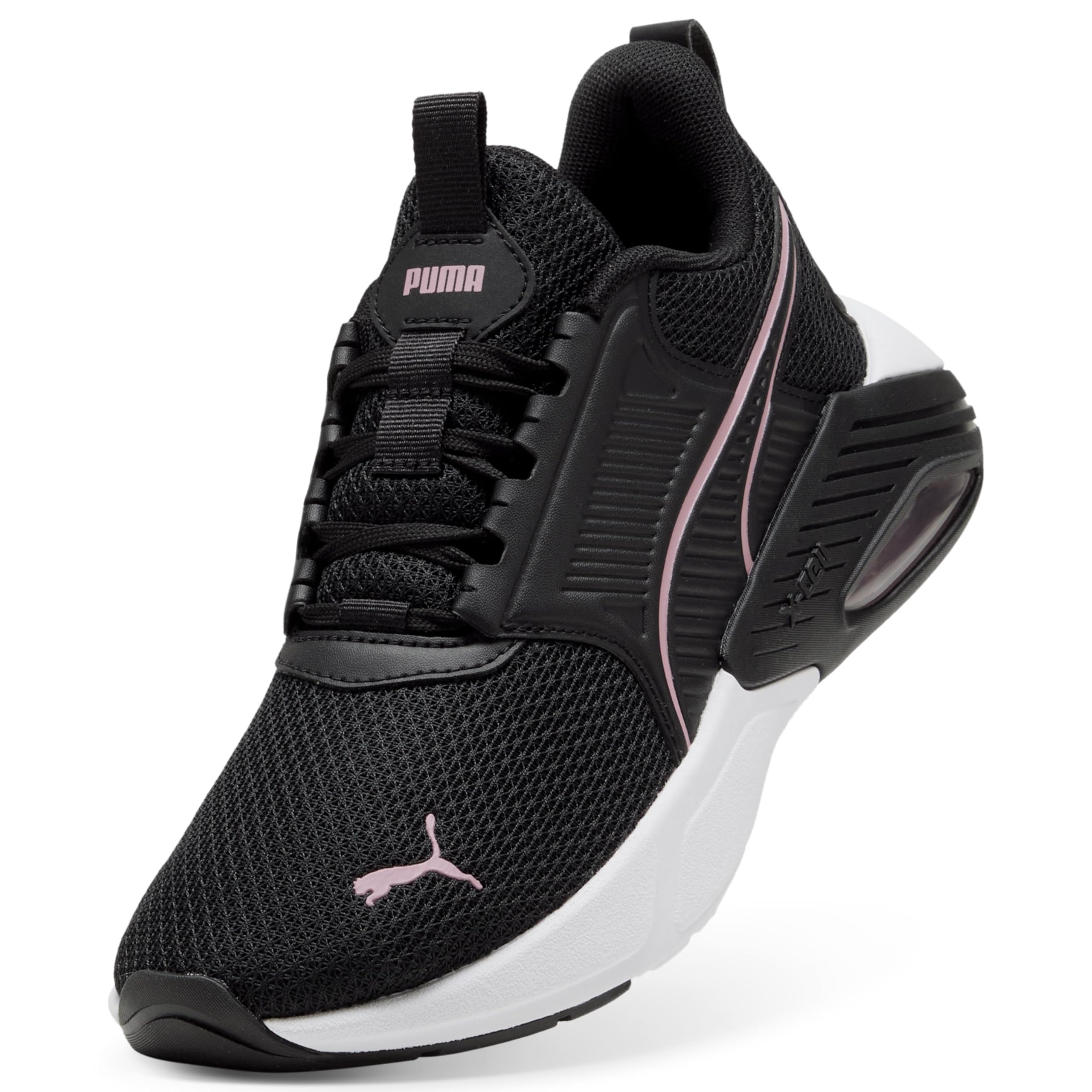 Puma Unisex X-Cell Nova FS Scarpa da Corsa su Strada, Puma Nero Rosa Poised, 43 EU