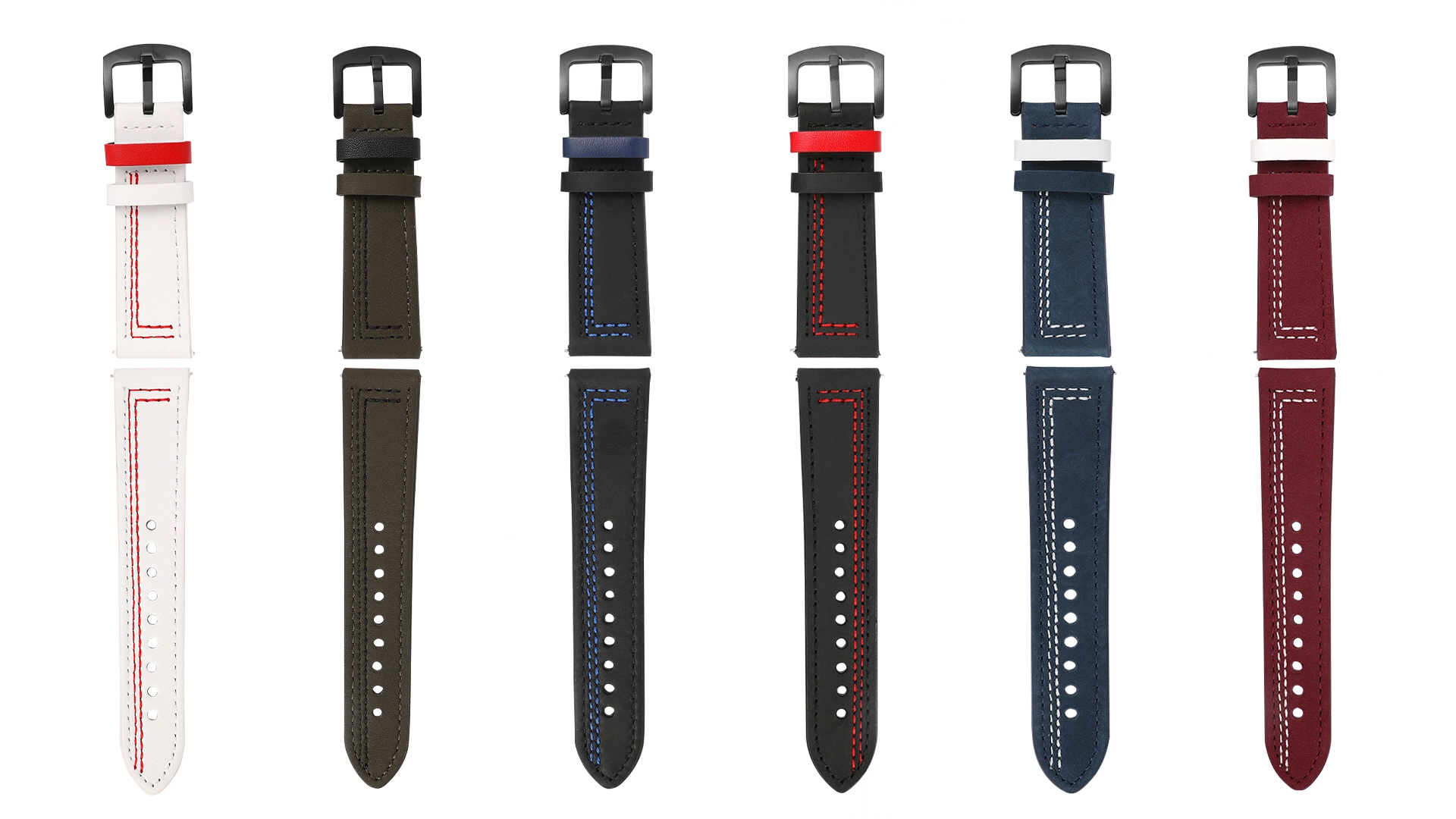 Cinturino In Tessuto Militare 22 Mm Per Garmin Vivoactive 4 / Venu 2 / Forerunner 255 - Traspirante, Nero - 4